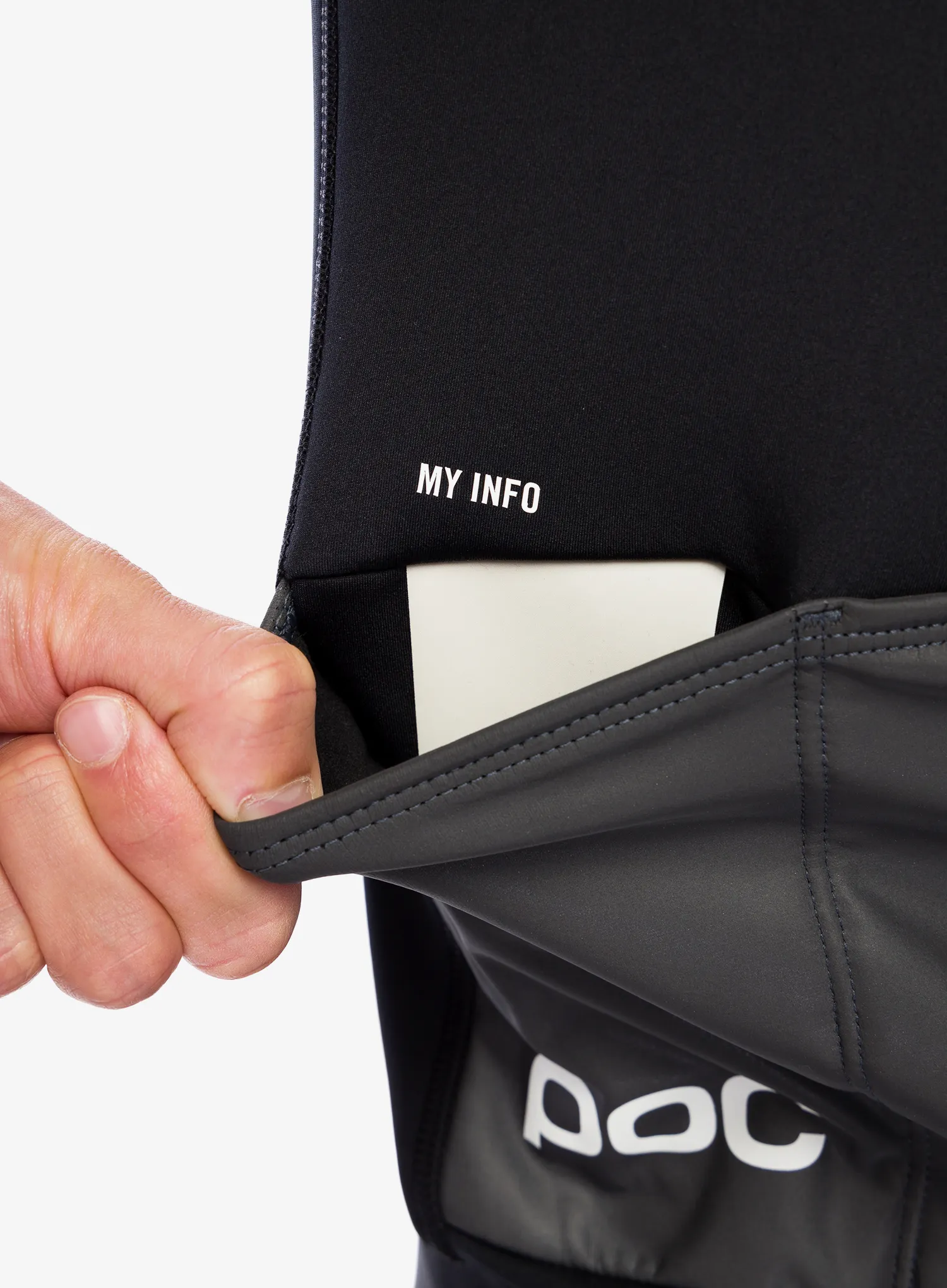Kolesarska jakna POC Thermal Jacket - uranium black