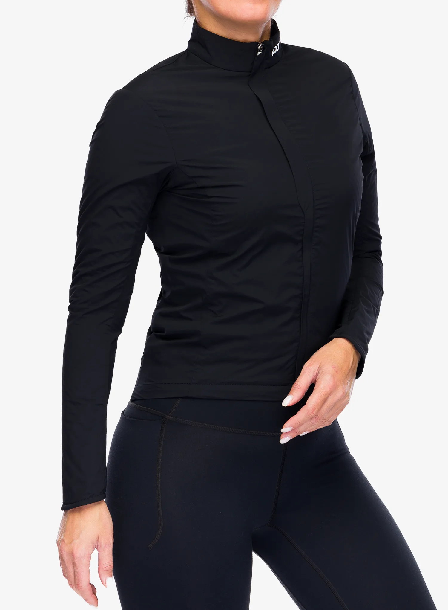 Ženska kolesarska jakna POC Thermal Splash Jacket - uranium black