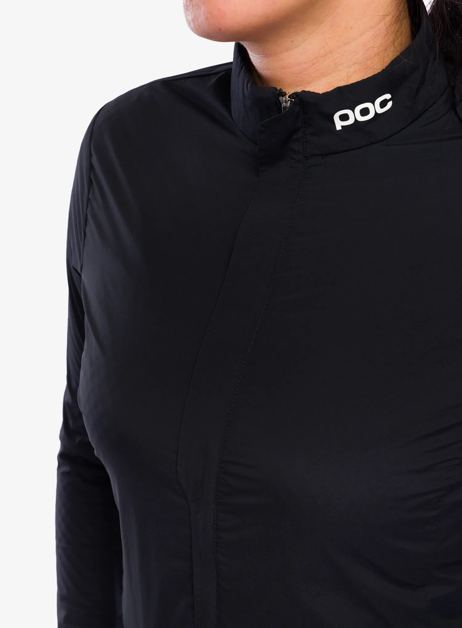 Ženska kolesarska jakna POC Thermal Splash Jacket - uranium black