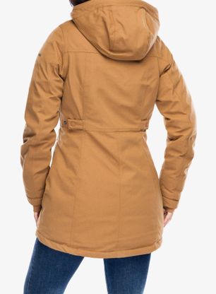 Ženska zimska jakna Columbia Alameda Ridge Insulated Parka - camel brown