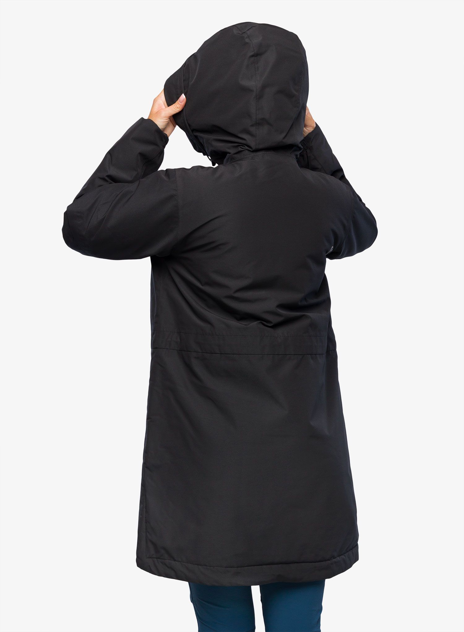 Ženski plašč Didriksons Ella Parka - black