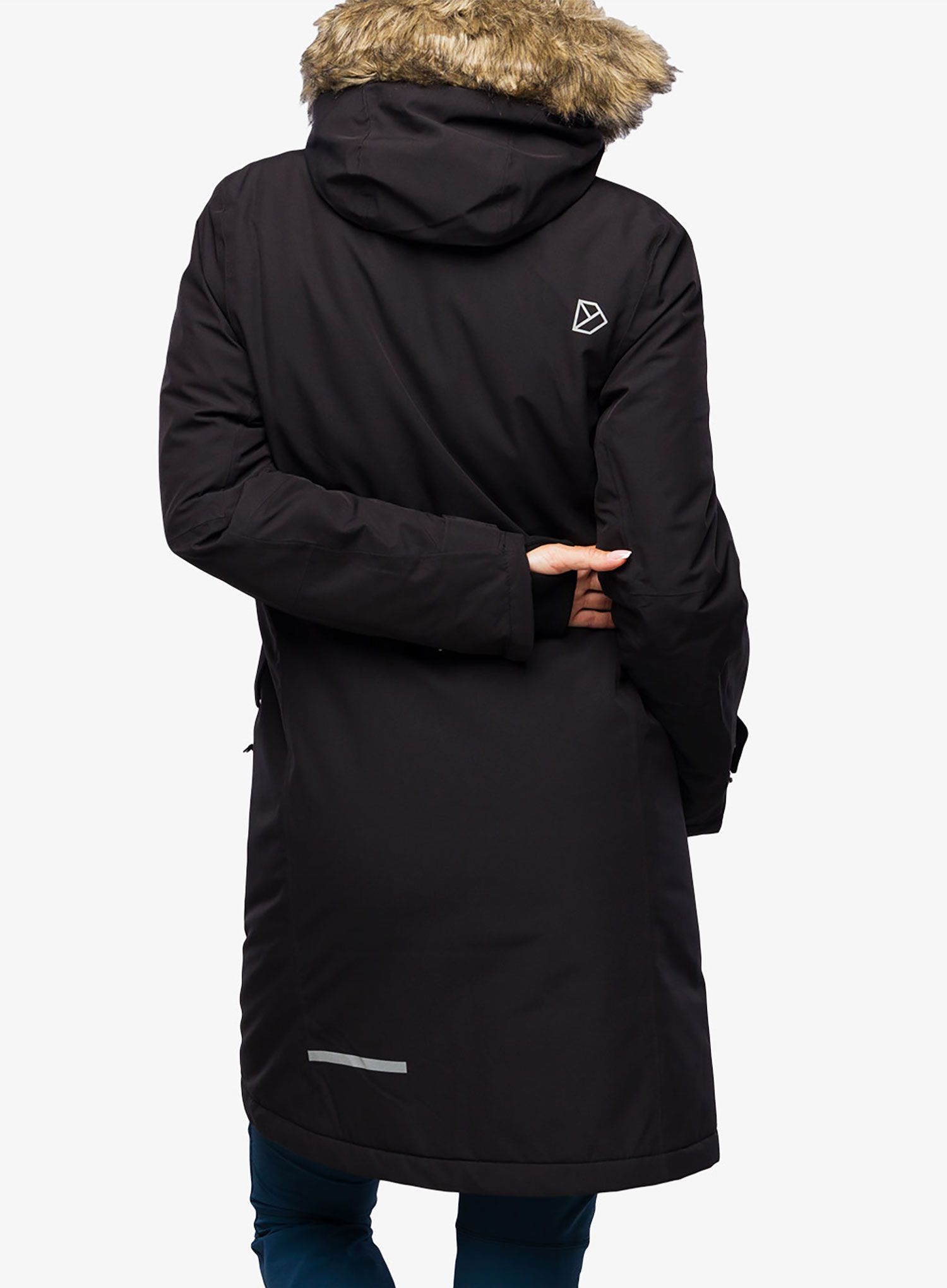 Ženska zimska jakna Didriksons Erika Parka 3 - black