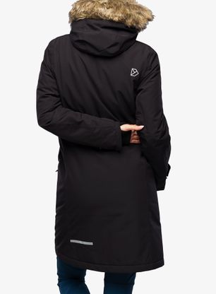 Ženska zimska jakna Didriksons Erika Parka 3 - black