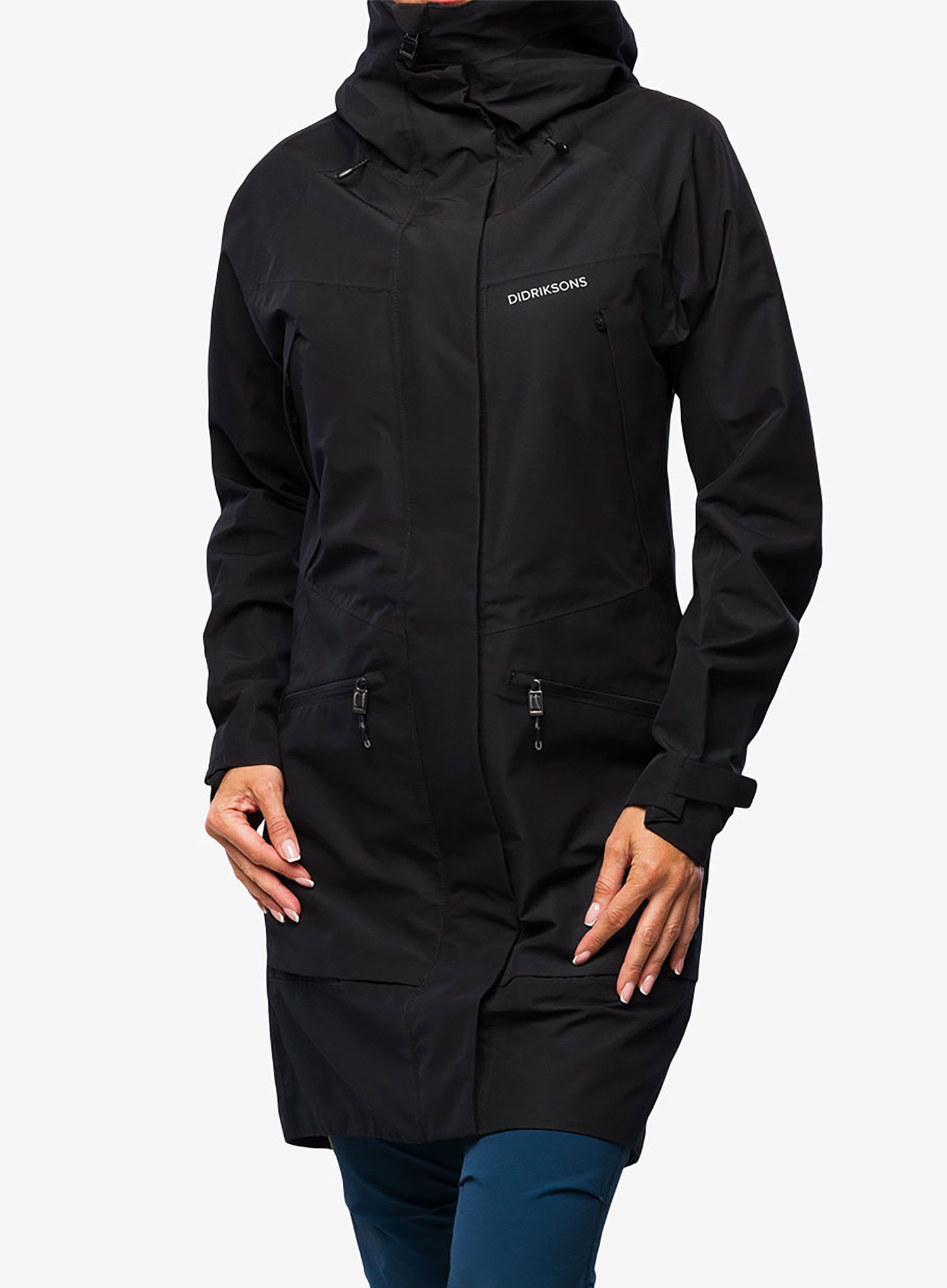 Ženski plašč Didriksons Ilma Parka - black
