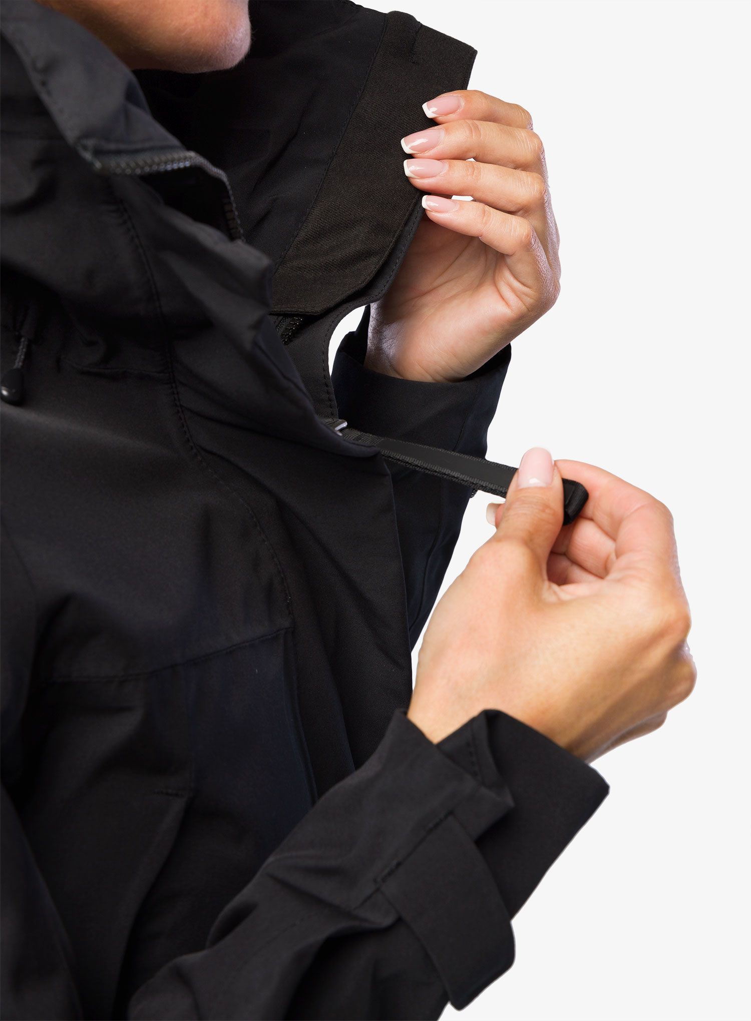 Ženski plašč Didriksons Ilma Parka - black
