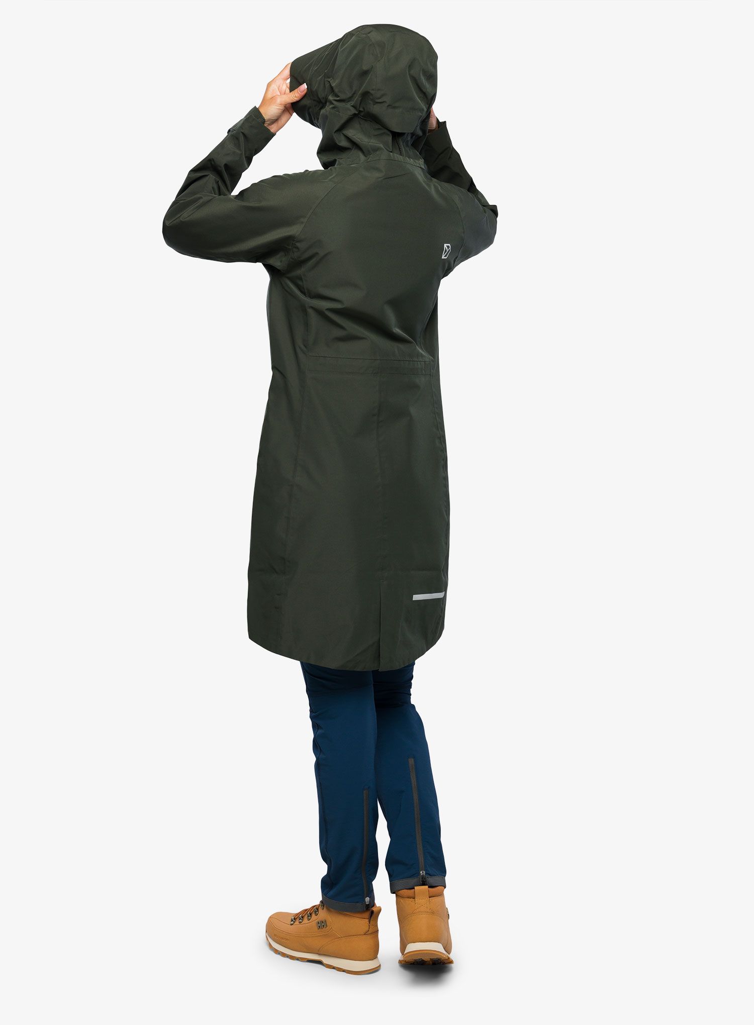 Ženski plašč Didriksons Ilma Parka - deep green