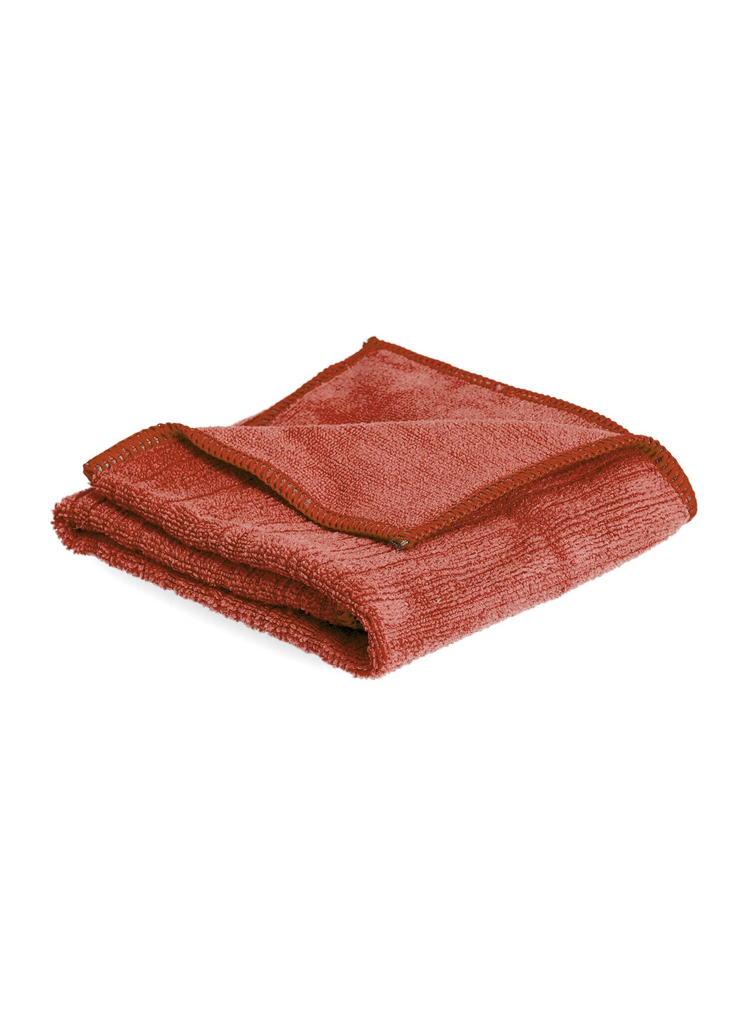 Pohodniška brisača PackTowl Luxe Face - terracotta