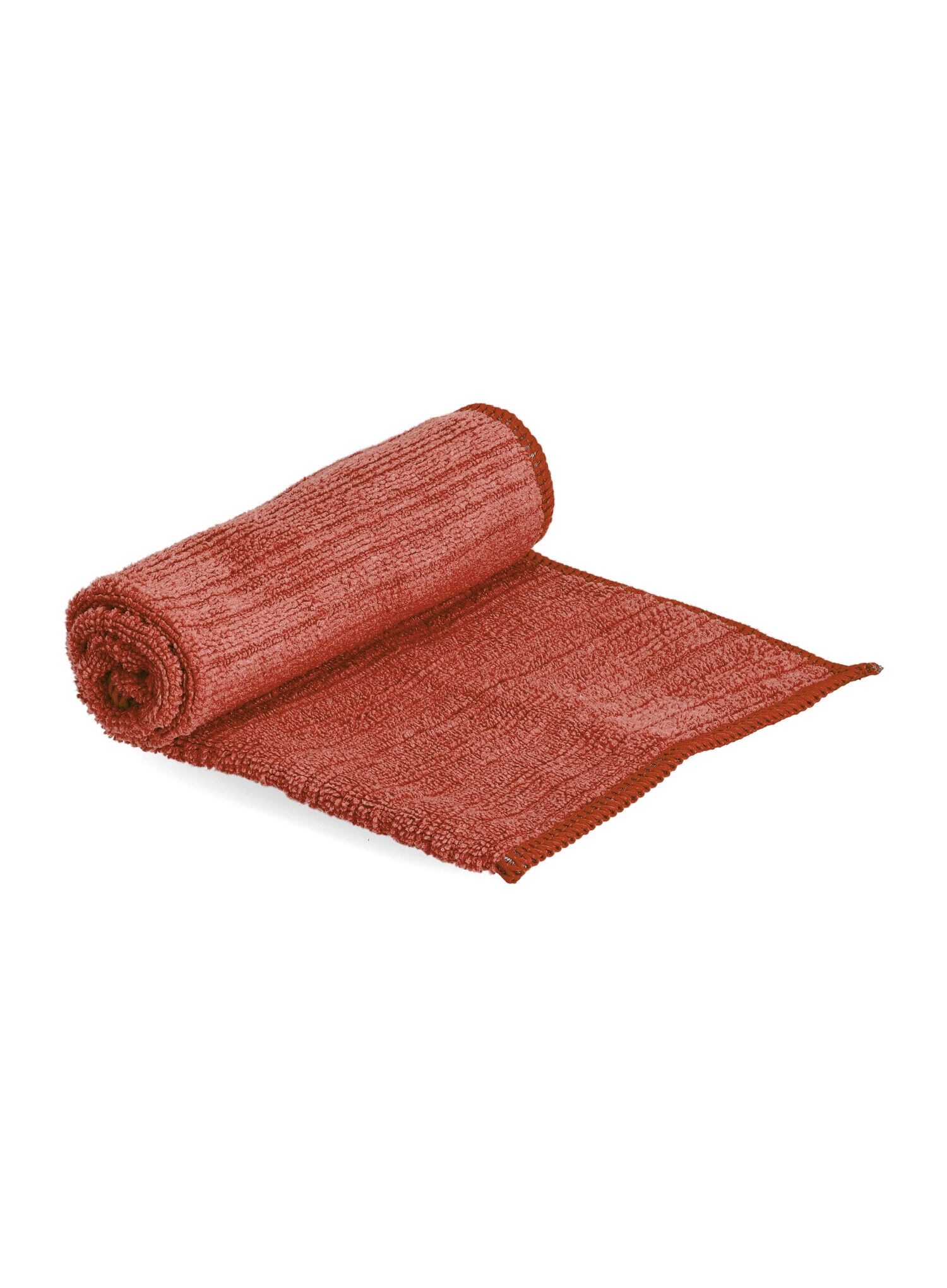 Pohodniška brisača PackTowl Luxe Face - terracotta