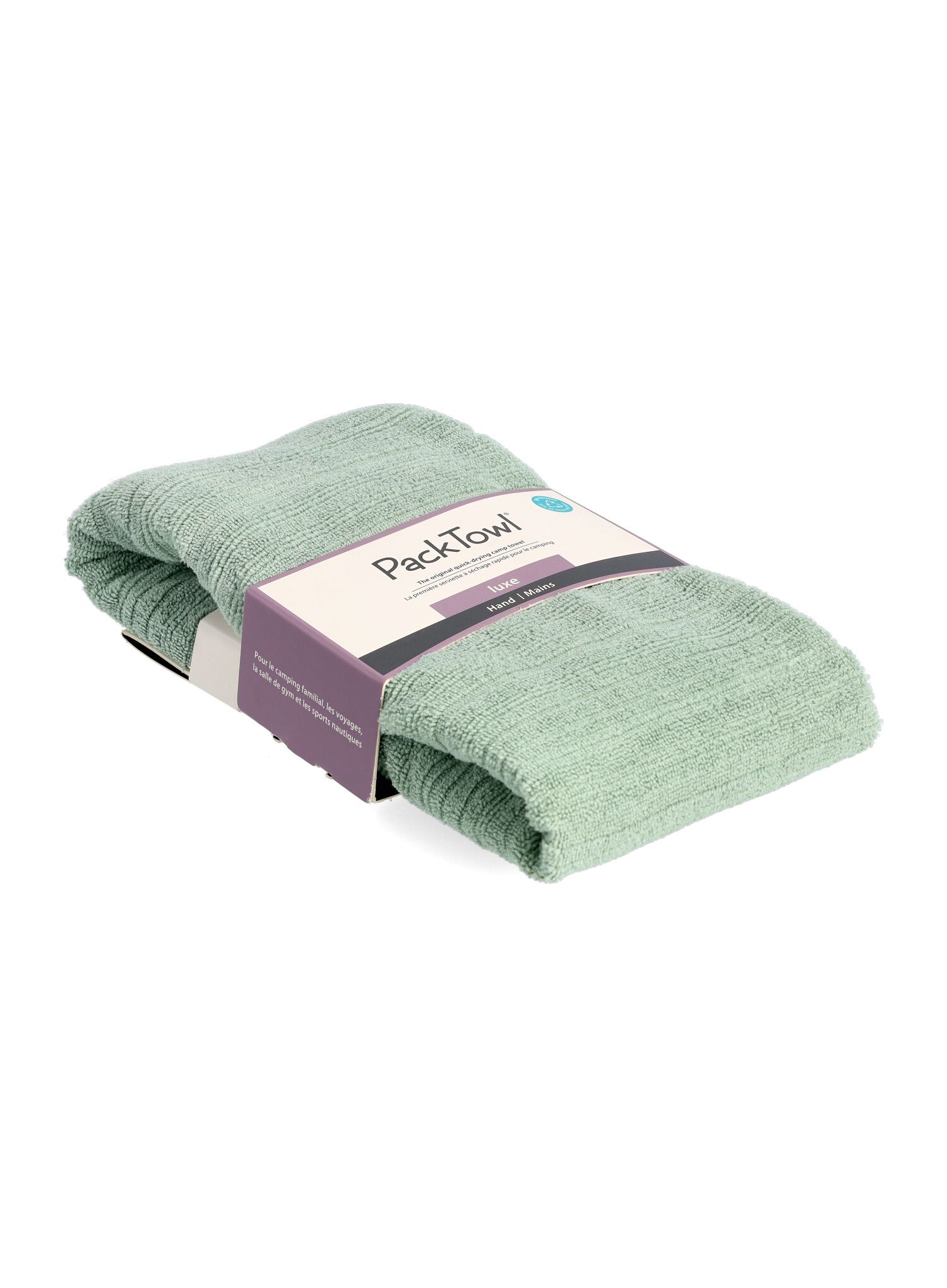 Hitrosušeča brisača PackTowl Luxe Hand - sage