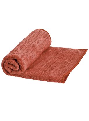 Pohodniška brisača PackTowl Luxe Hand - terracotta