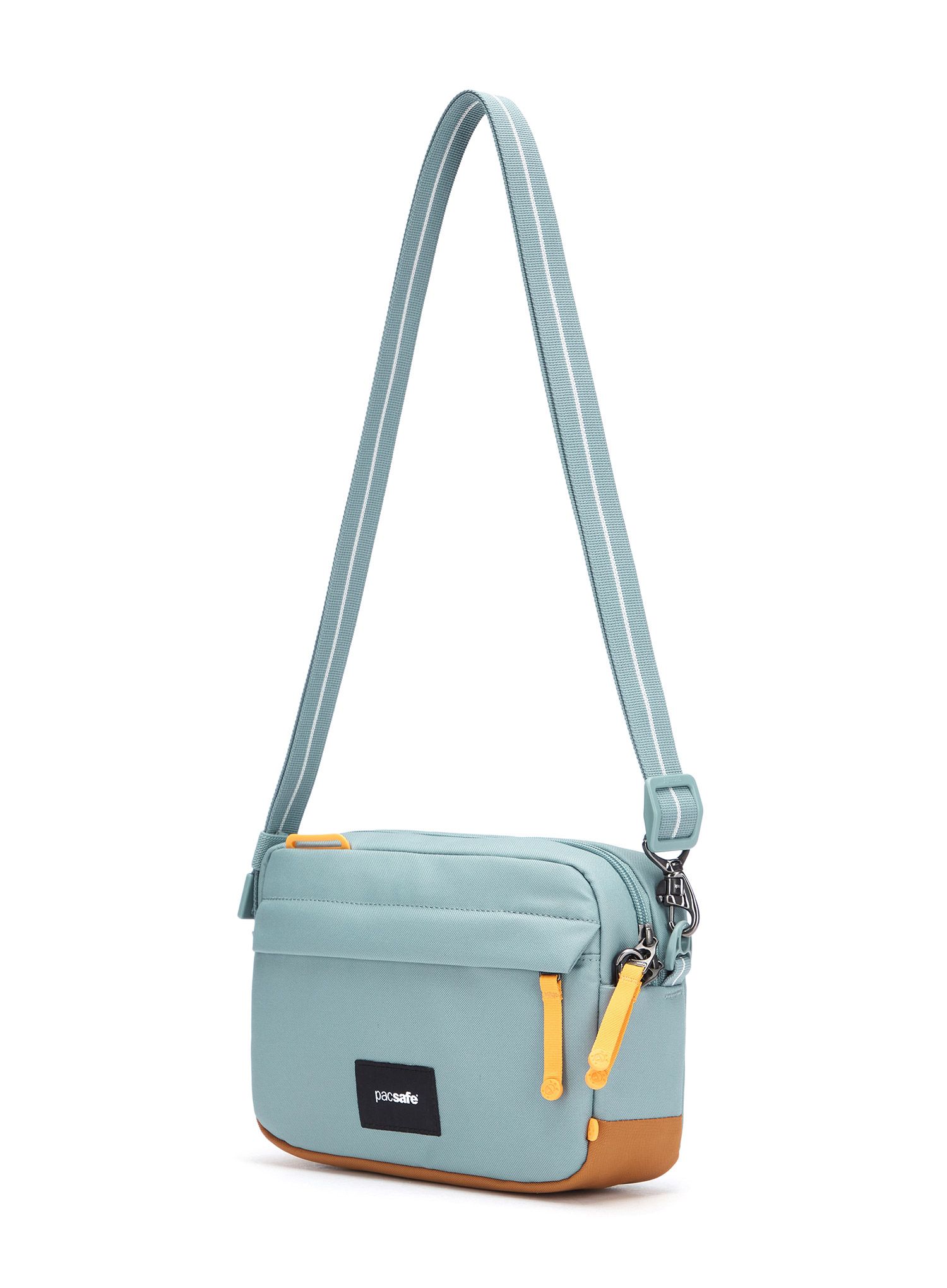 Torbica za čez ramo Pacsafe Go Crossbody - fresh mint
