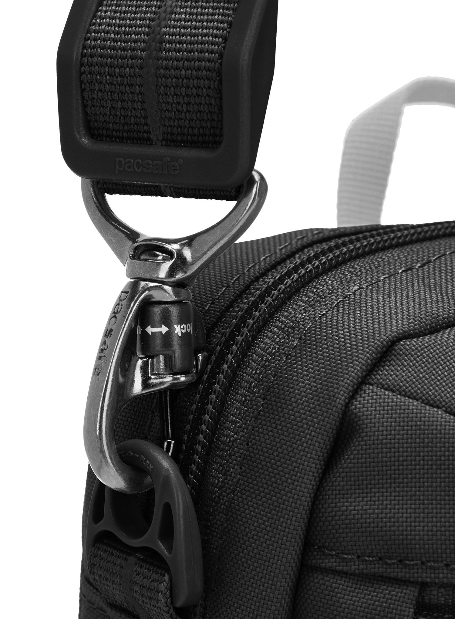 Torbica za čez ramo Pacsafe Go Festival Crossbody - jet black