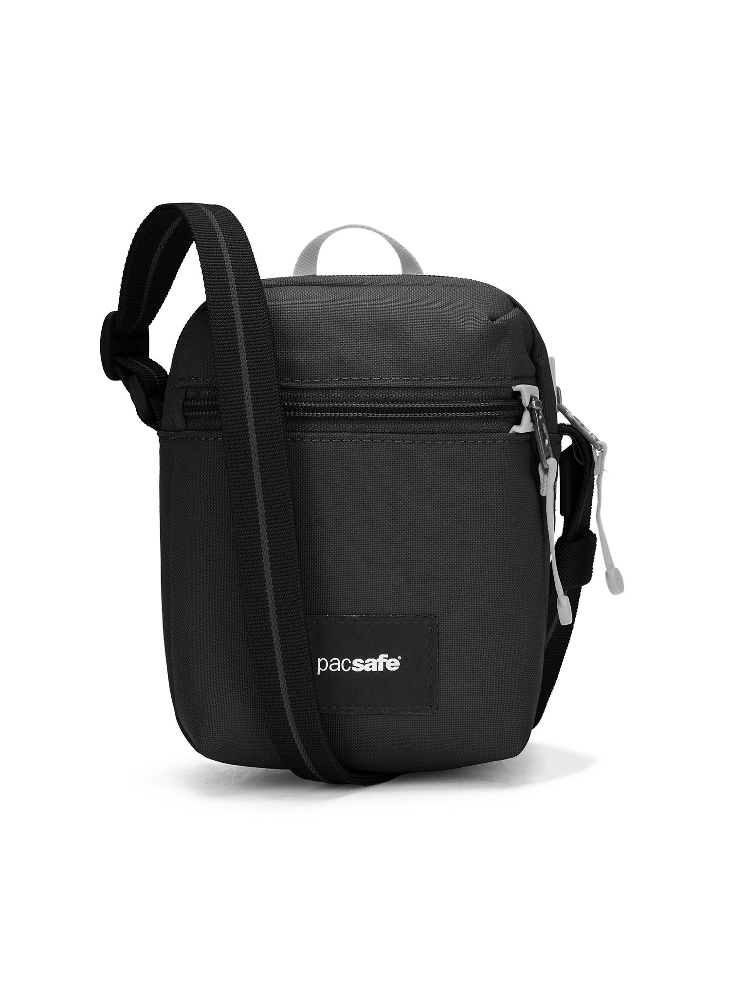 Torbica za čez ramo Pacsafe Go Micro Crossbody - jet black