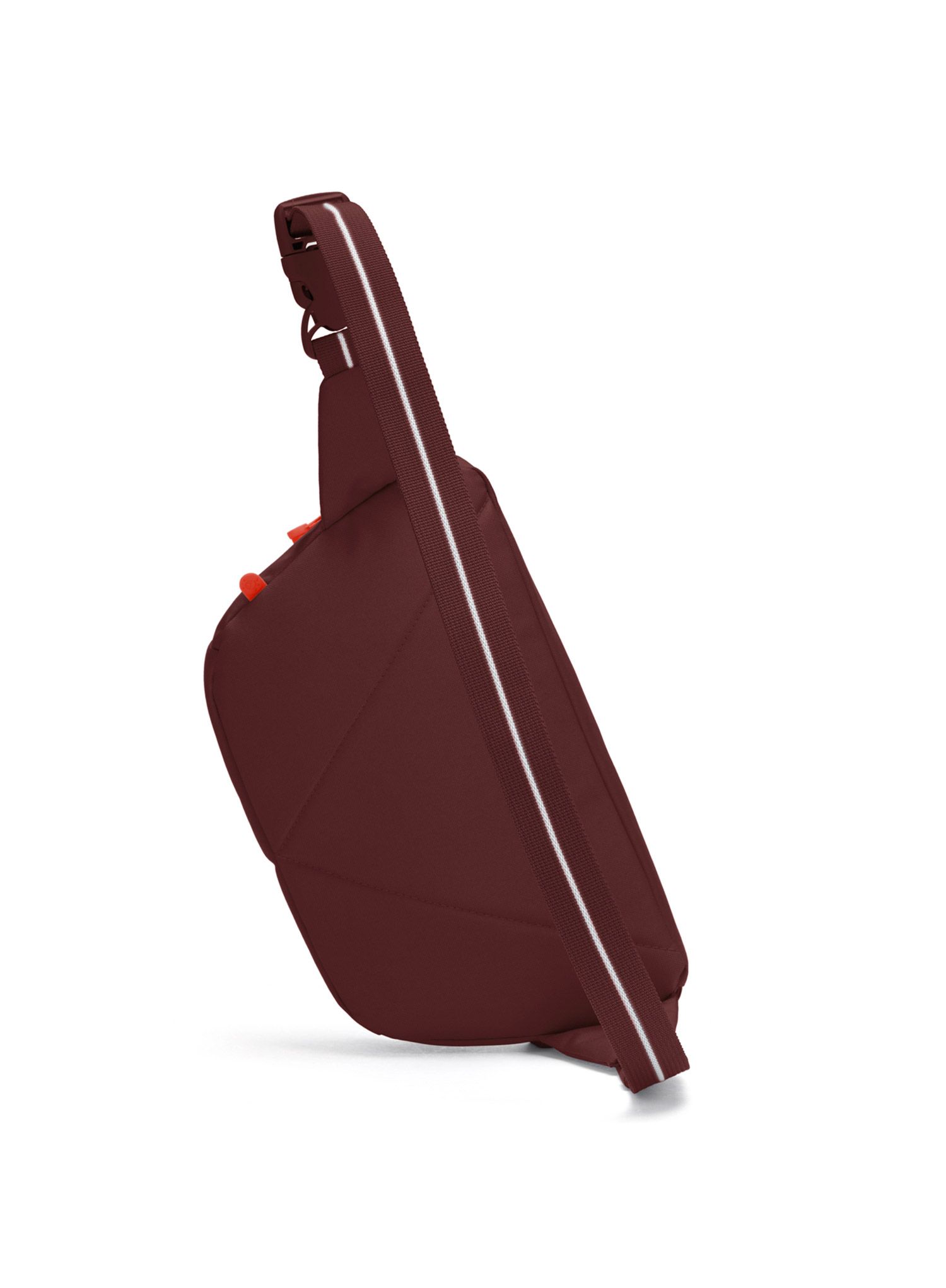 Torbica za okoli pasu Pacsafe Go Sling Pack - garnet red