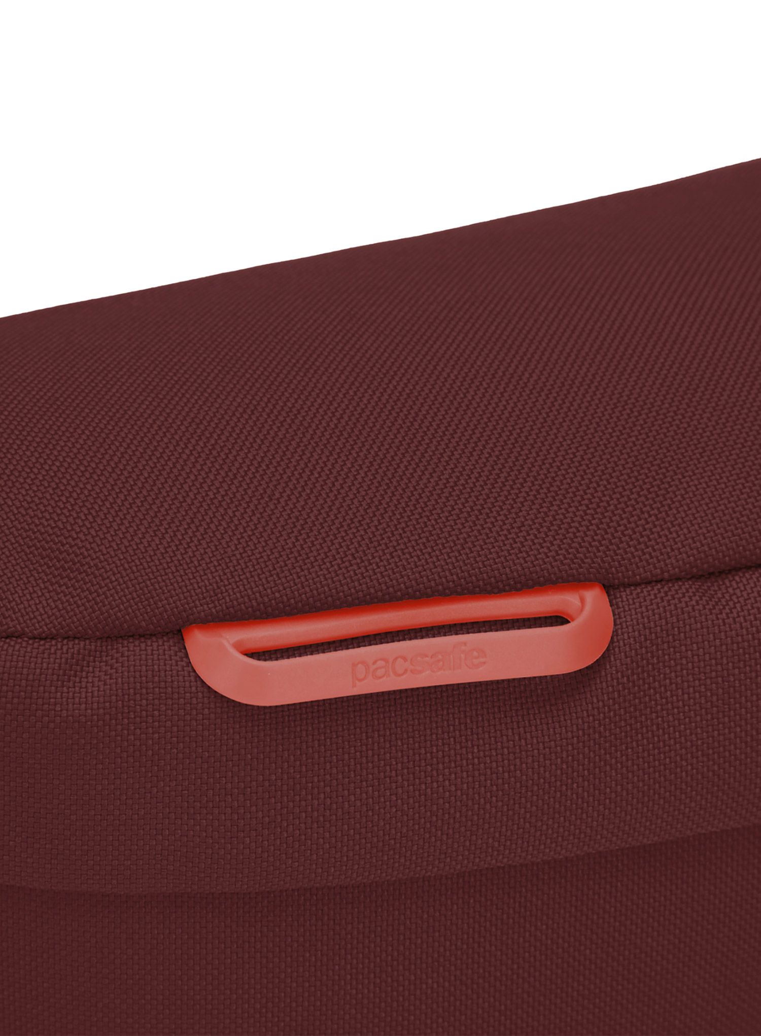 Torbica za okoli pasu Pacsafe Go Sling Pack - garnet red