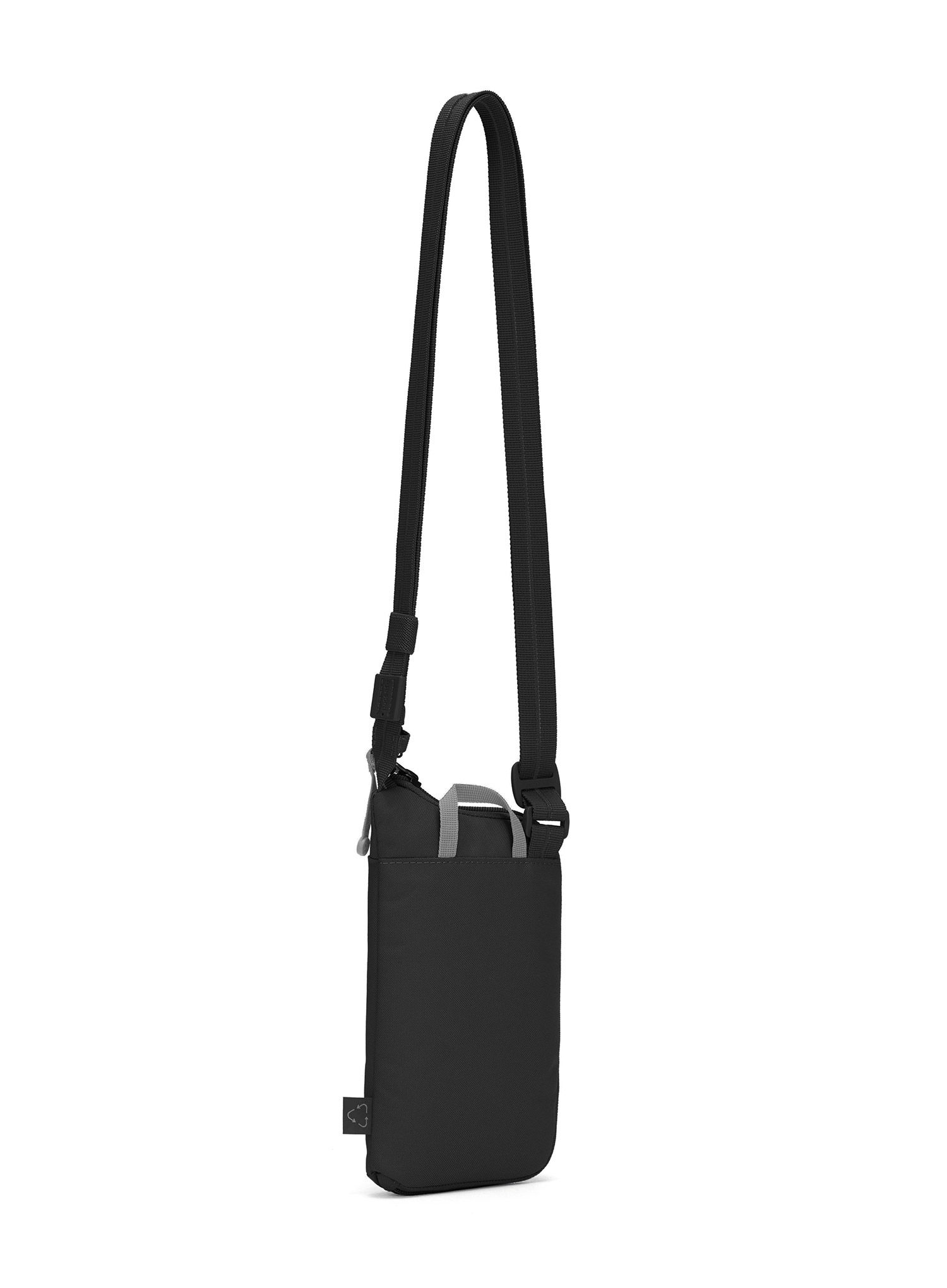 Torbica za čez ramo Pacsafe Go Tech Crossbody - jet black