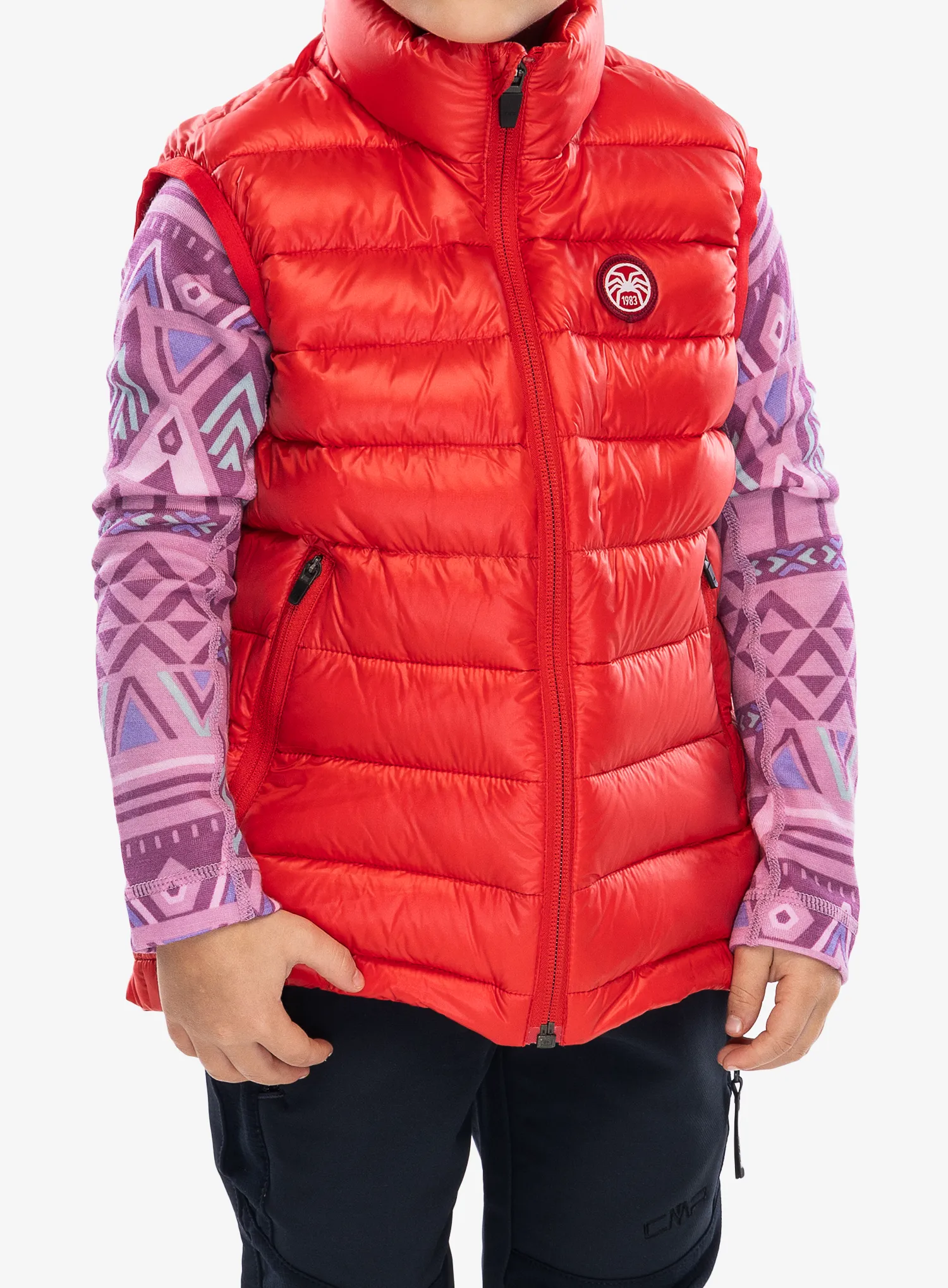 Otroški telovnik Pajak Casper Vest - red