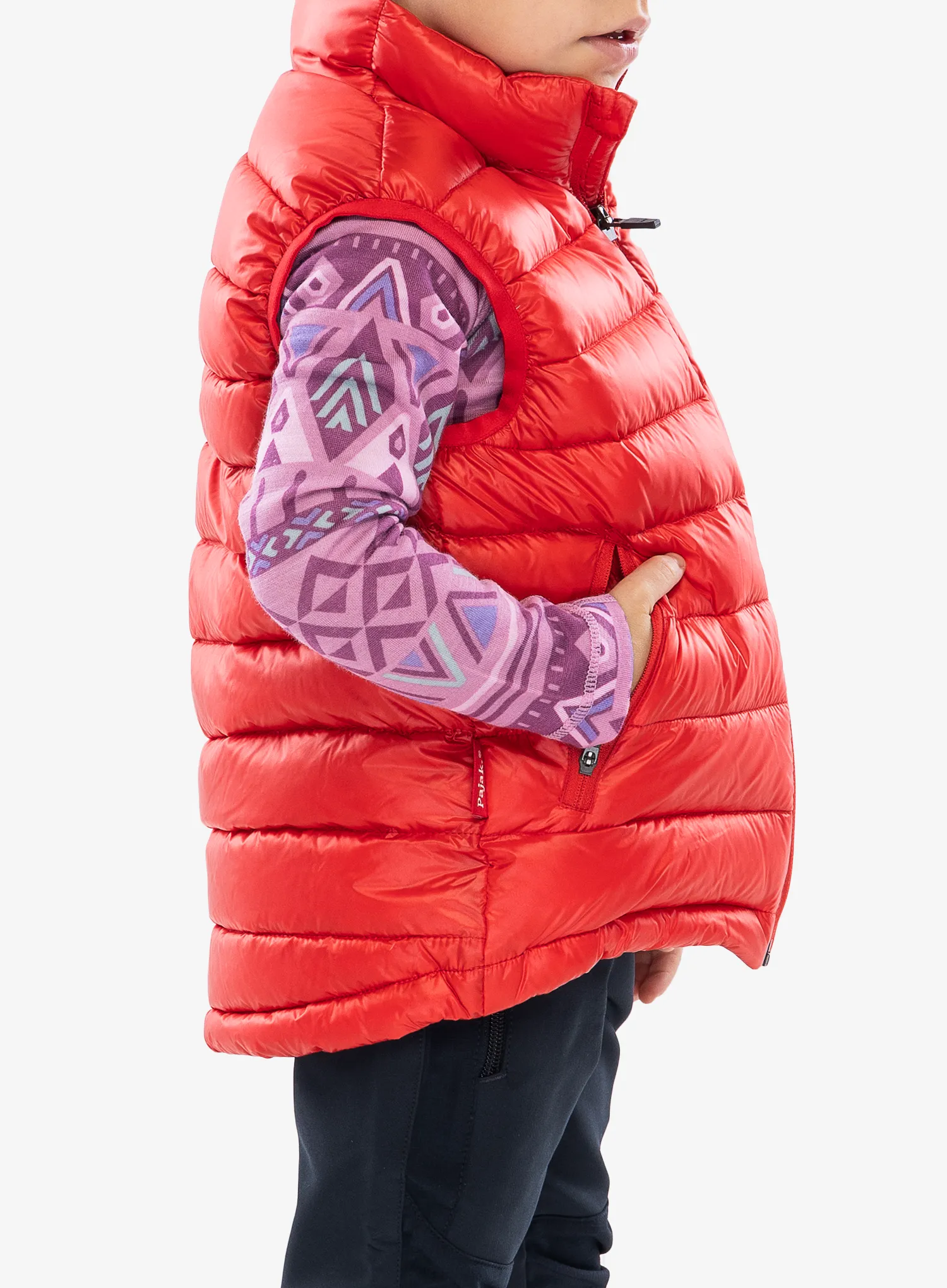 Otroški telovnik Pajak Casper Vest - red