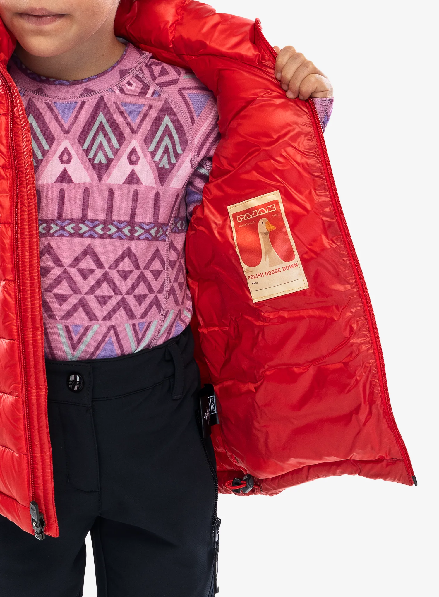 Otroški telovnik Pajak Casper Vest - red