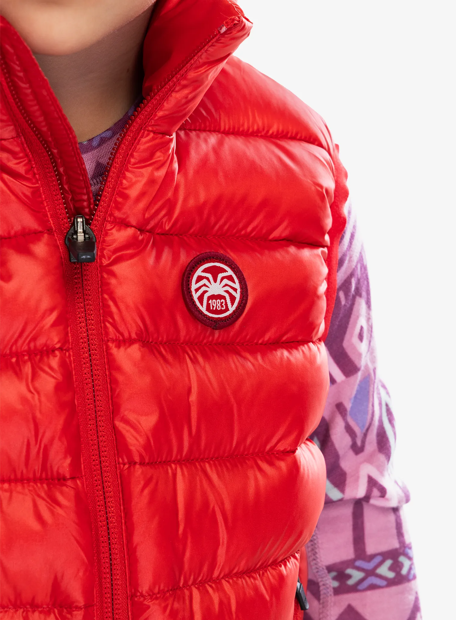 Otroški telovnik Pajak Casper Vest - red
