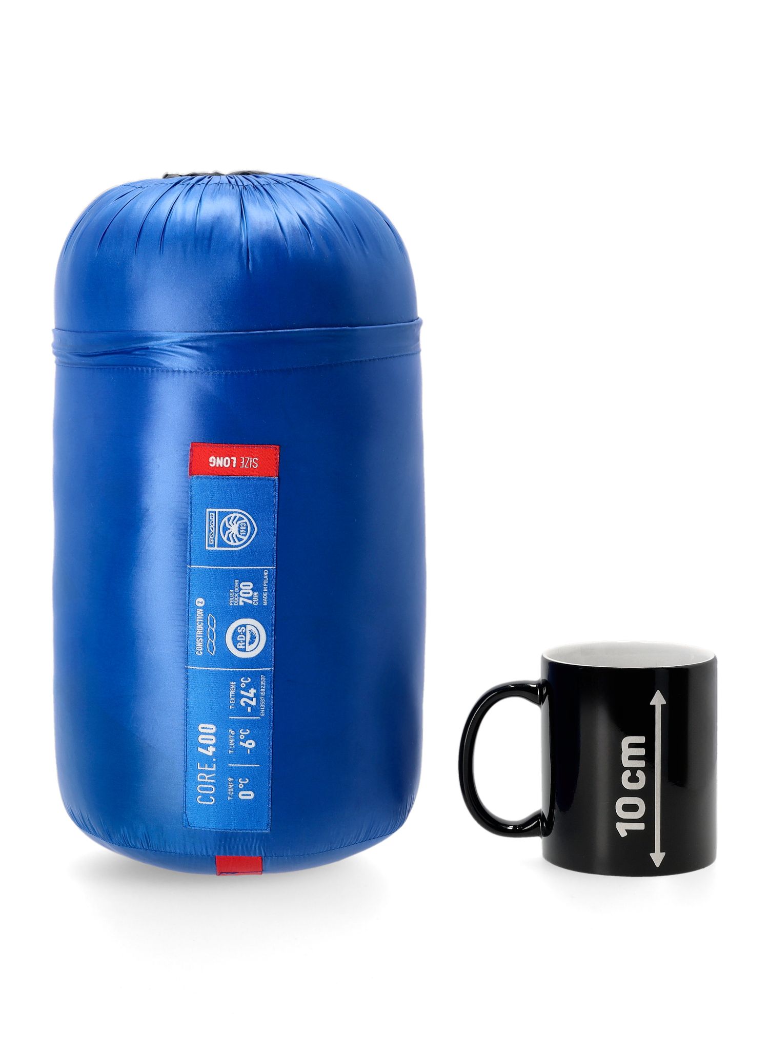 Spalna vreča Pajak Core 400 Sleeping Bag Duck (165 cm) - blue