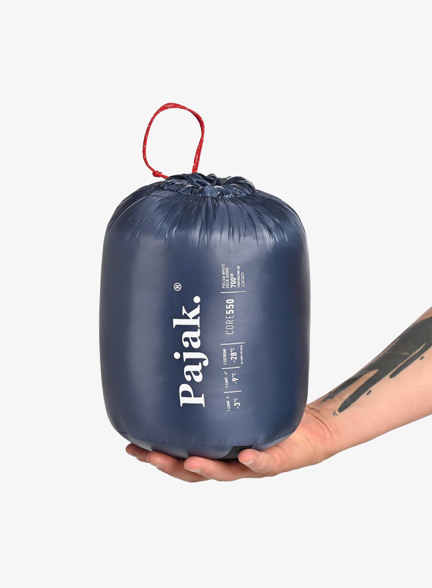 Spalna vreča Pajak Core 550 (165 cm) - navy
