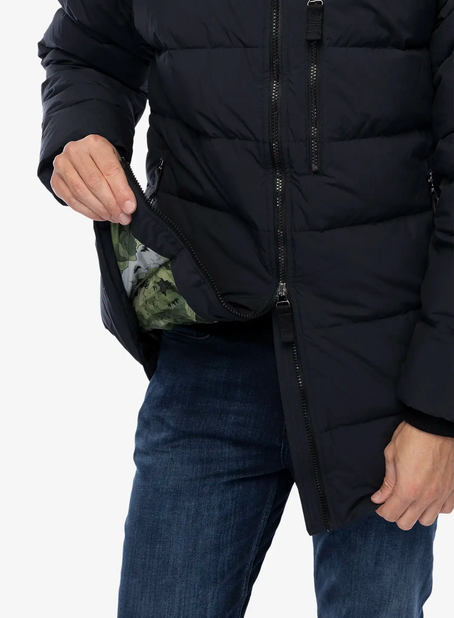 Puhovka Pajak D.O.P Parka - black