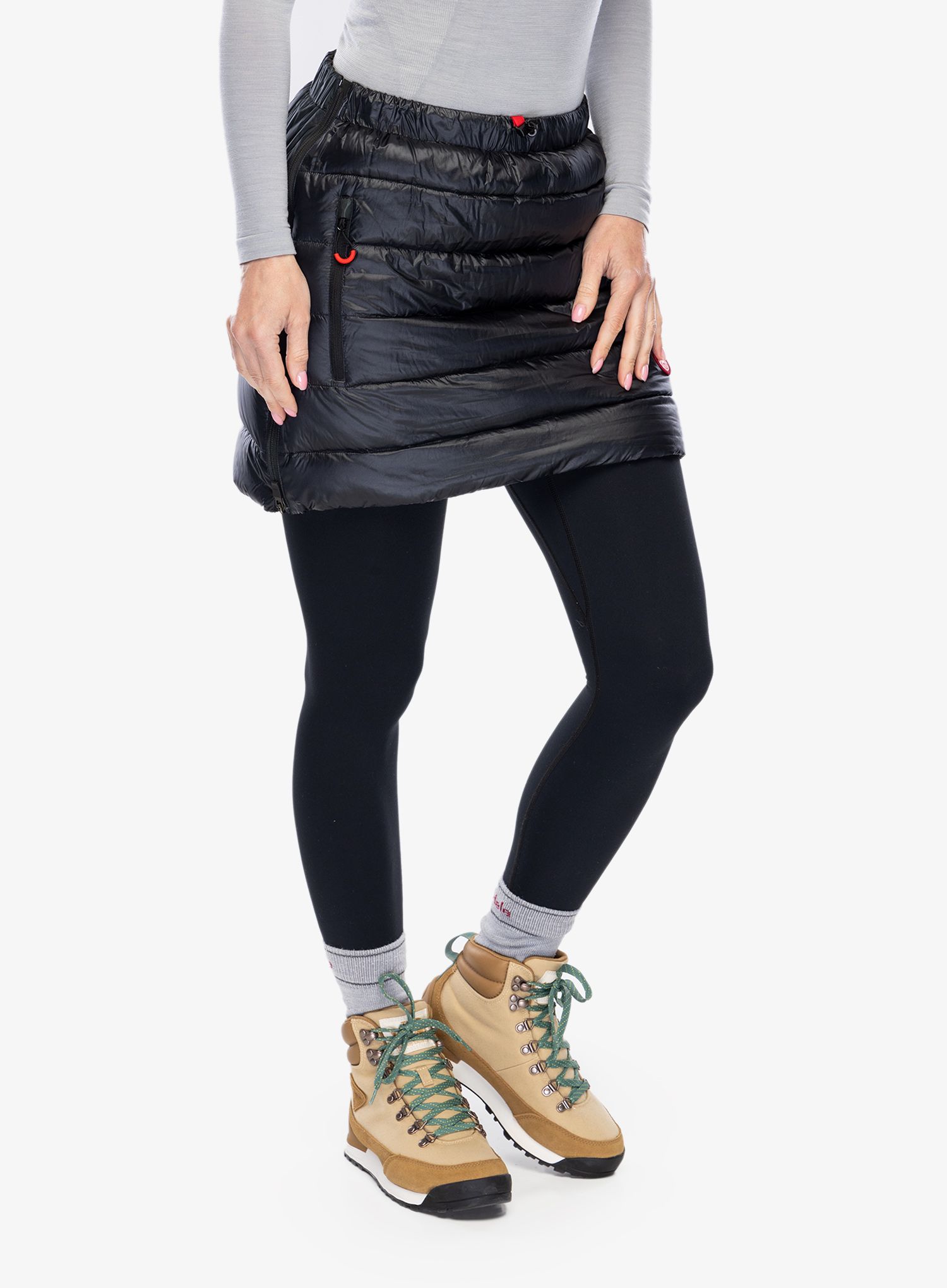 Podloženo krilo Pajak Ghost Skirt - black/black