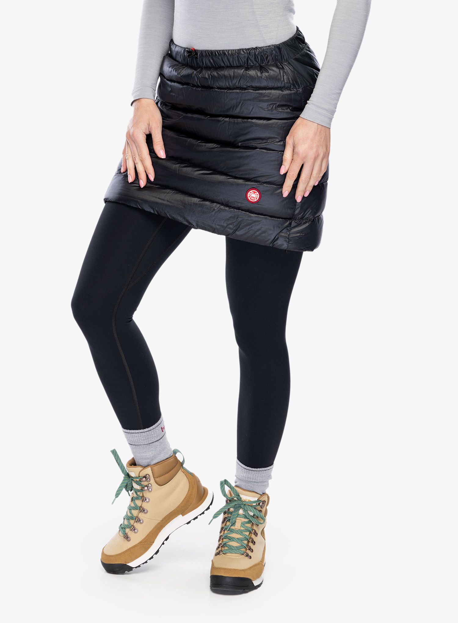 Podloženo krilo Pajak Ghost Skirt - black/black