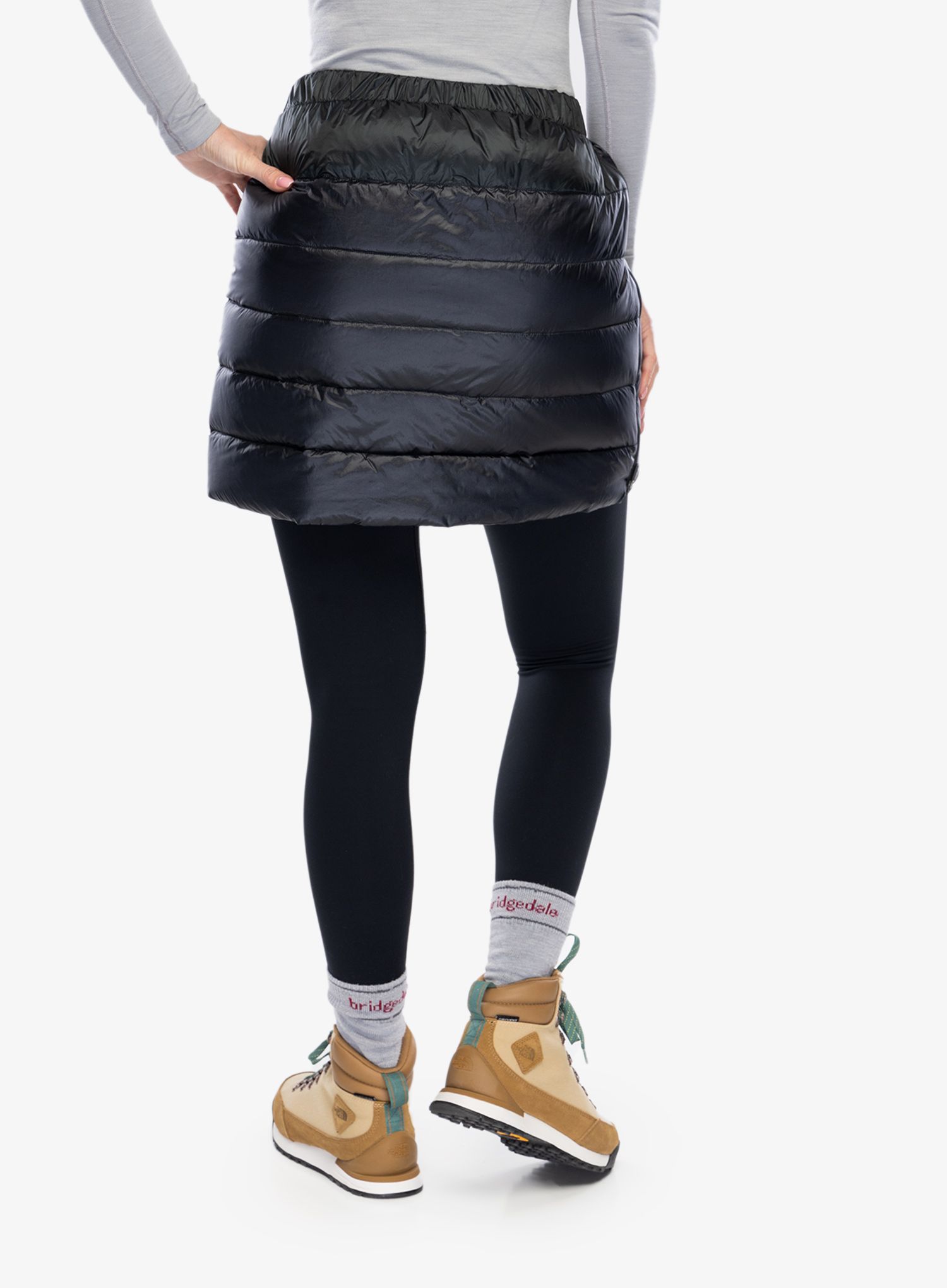Podloženo krilo Pajak Ghost Skirt - black/black