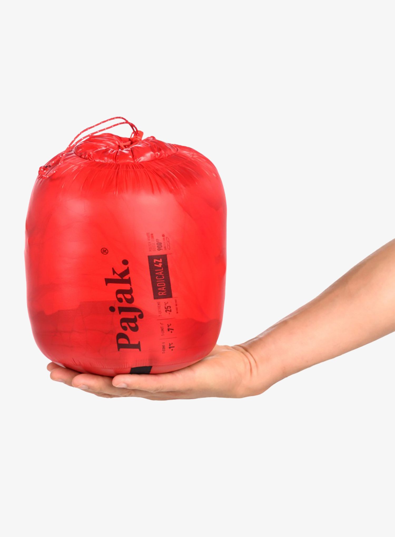 Spalna vreča Pajak Radical 4Z (165 cm) - red