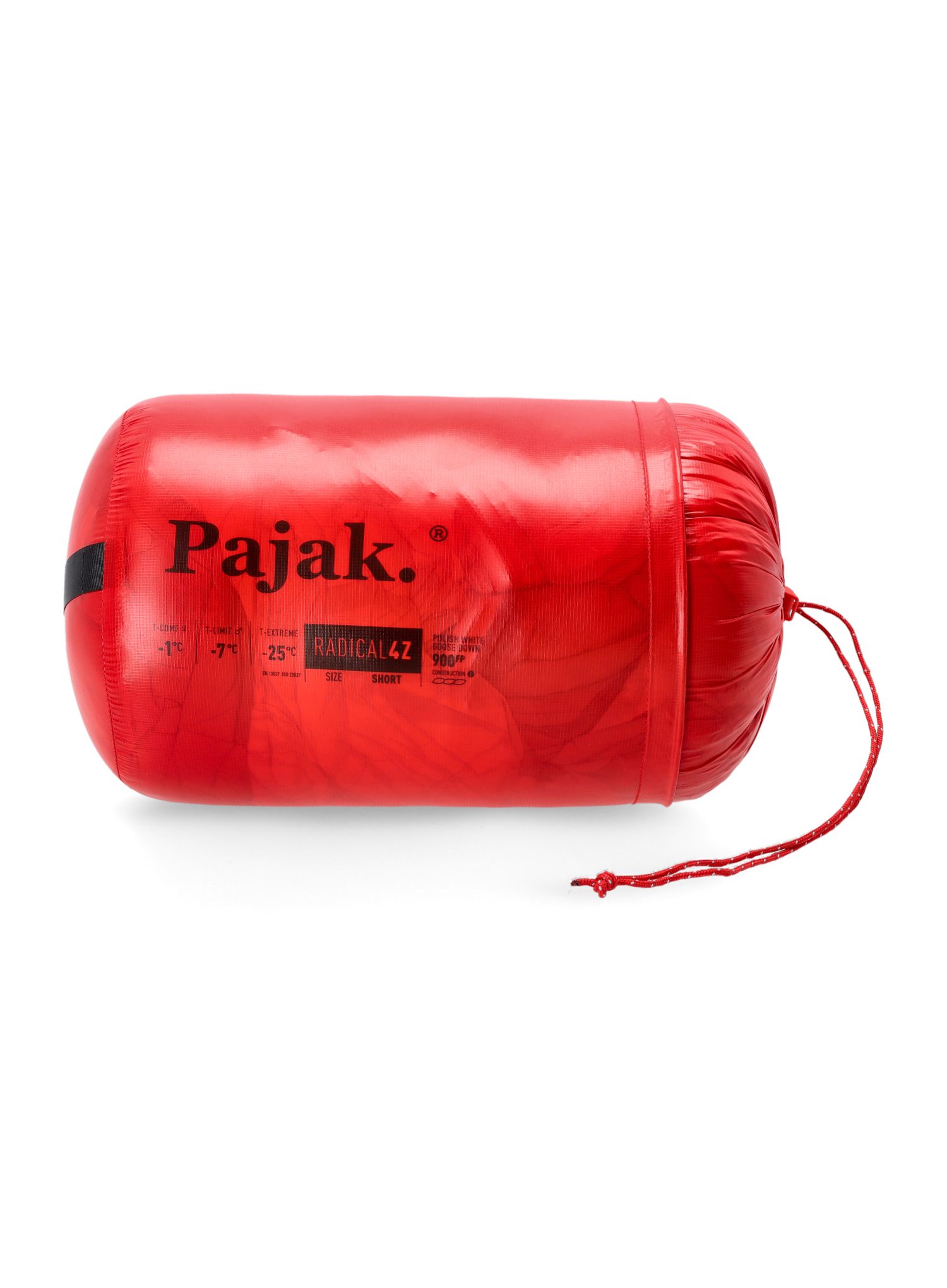 Spalna vreča Pajak Radical 4Z (165 cm) - red