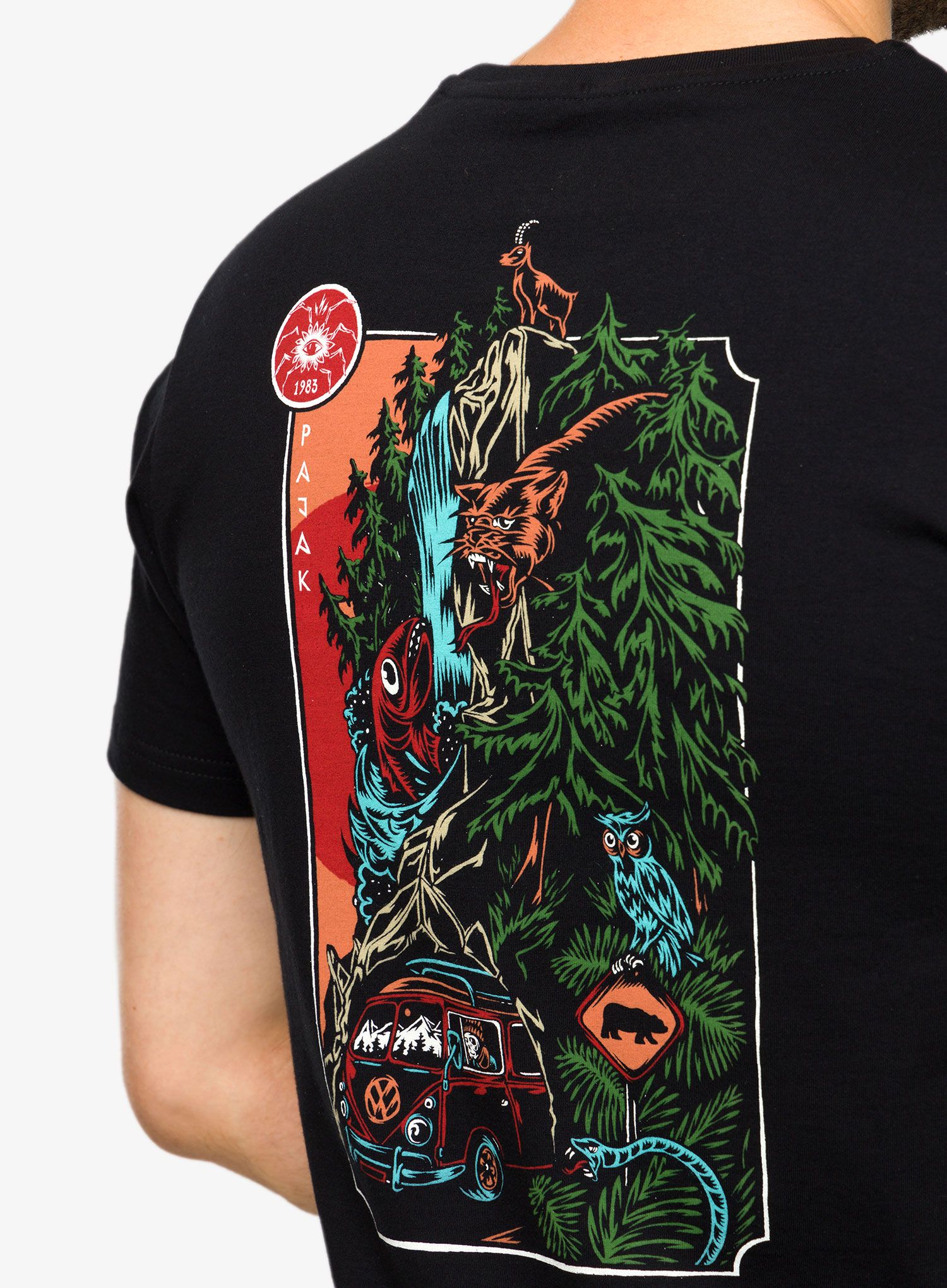 Majica s potiskom Pajak x Swanski T-Shirt - trip