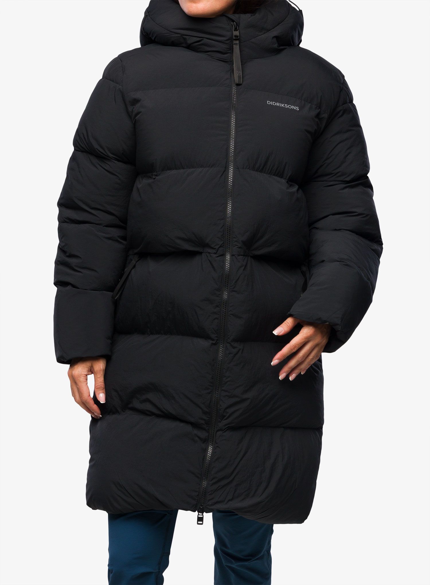 Ženska zimska jakna Didriksons Nomi Parka - black
