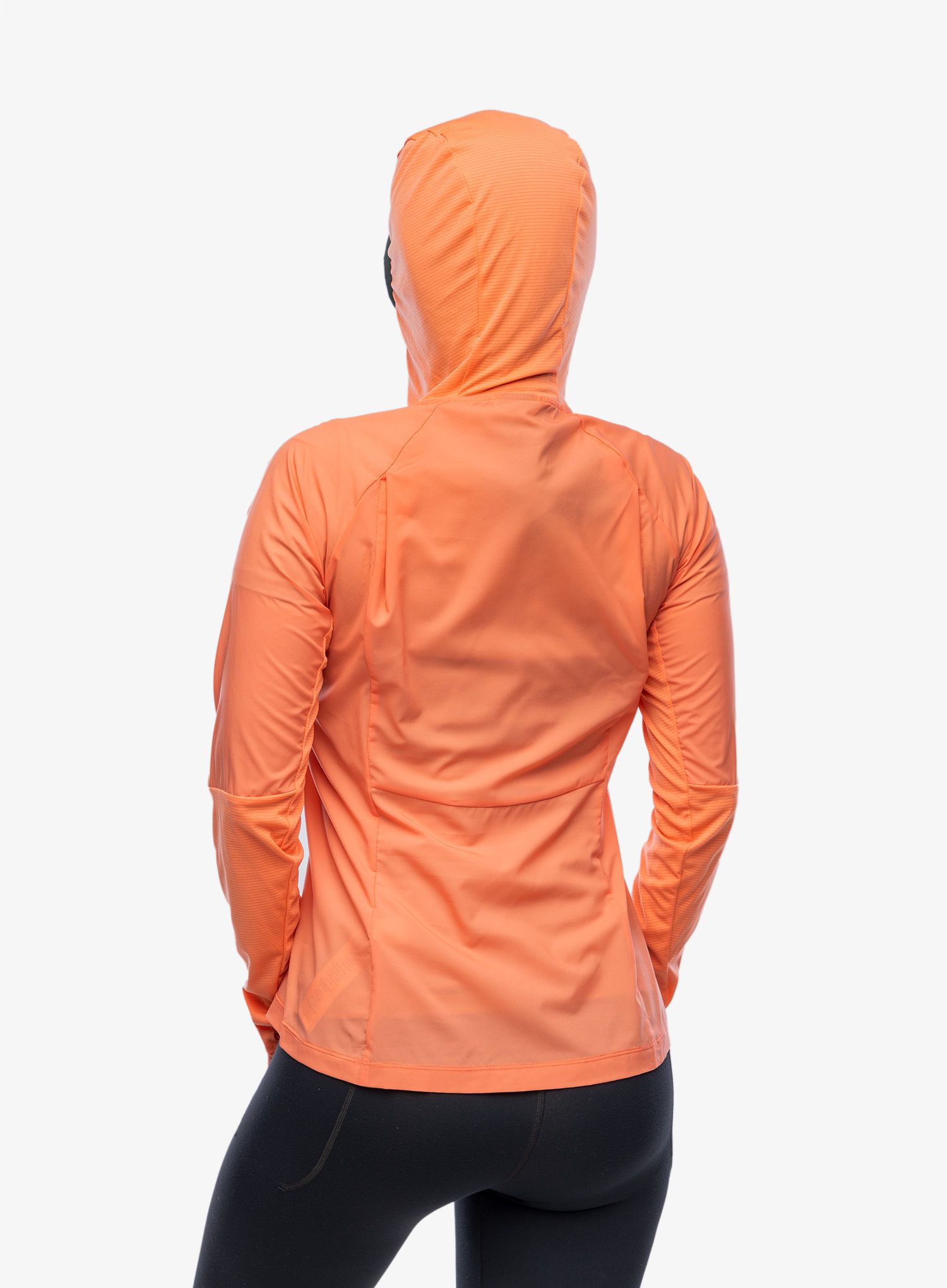 Ženska jakna za tek Patagonia Airshed Pro Pullover - coho coral