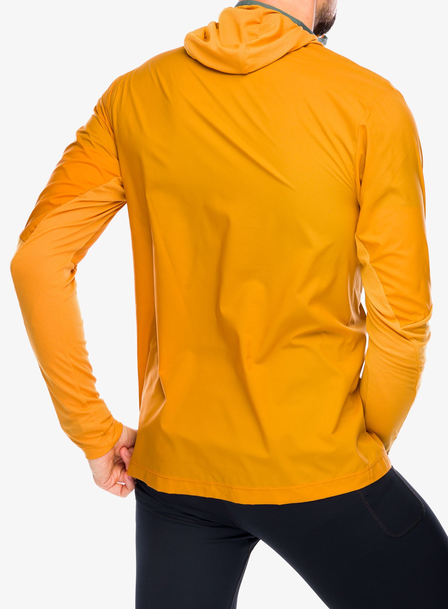 Jakna za tek Patagonia Airshed Pro Pullover - golden caramel