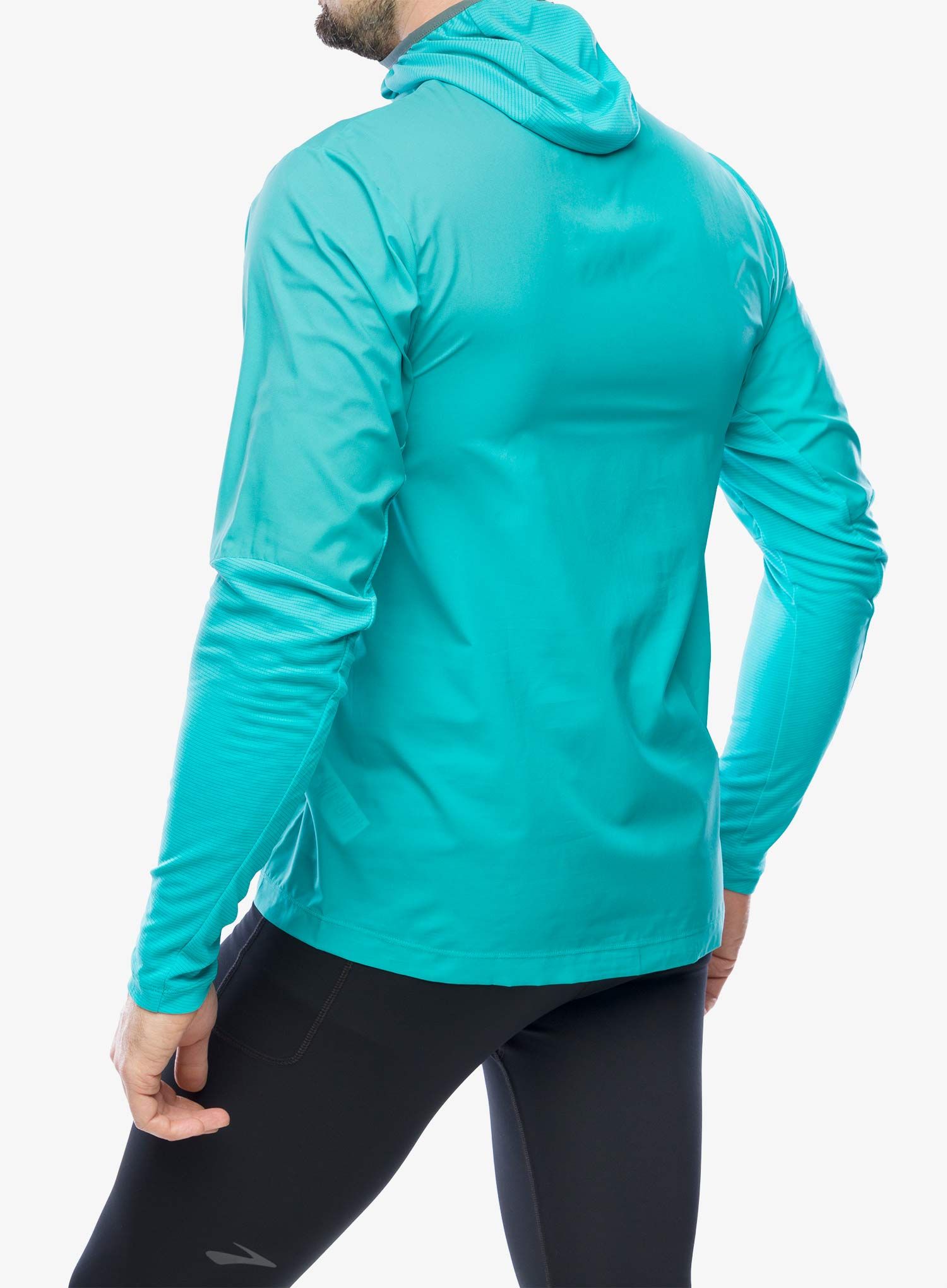 Jakna za tek Patagonia Airshed Pro Pullover - subtidal blue