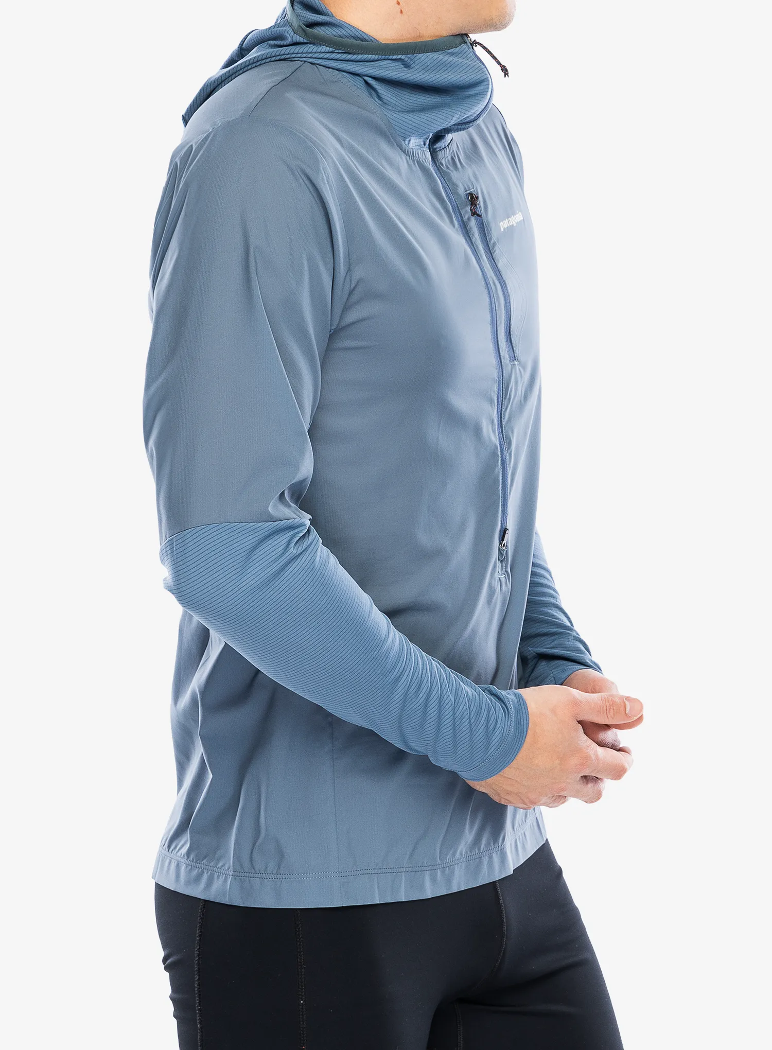 Jakna za tek Patagonia Airshed Pro Pullover - utility blue