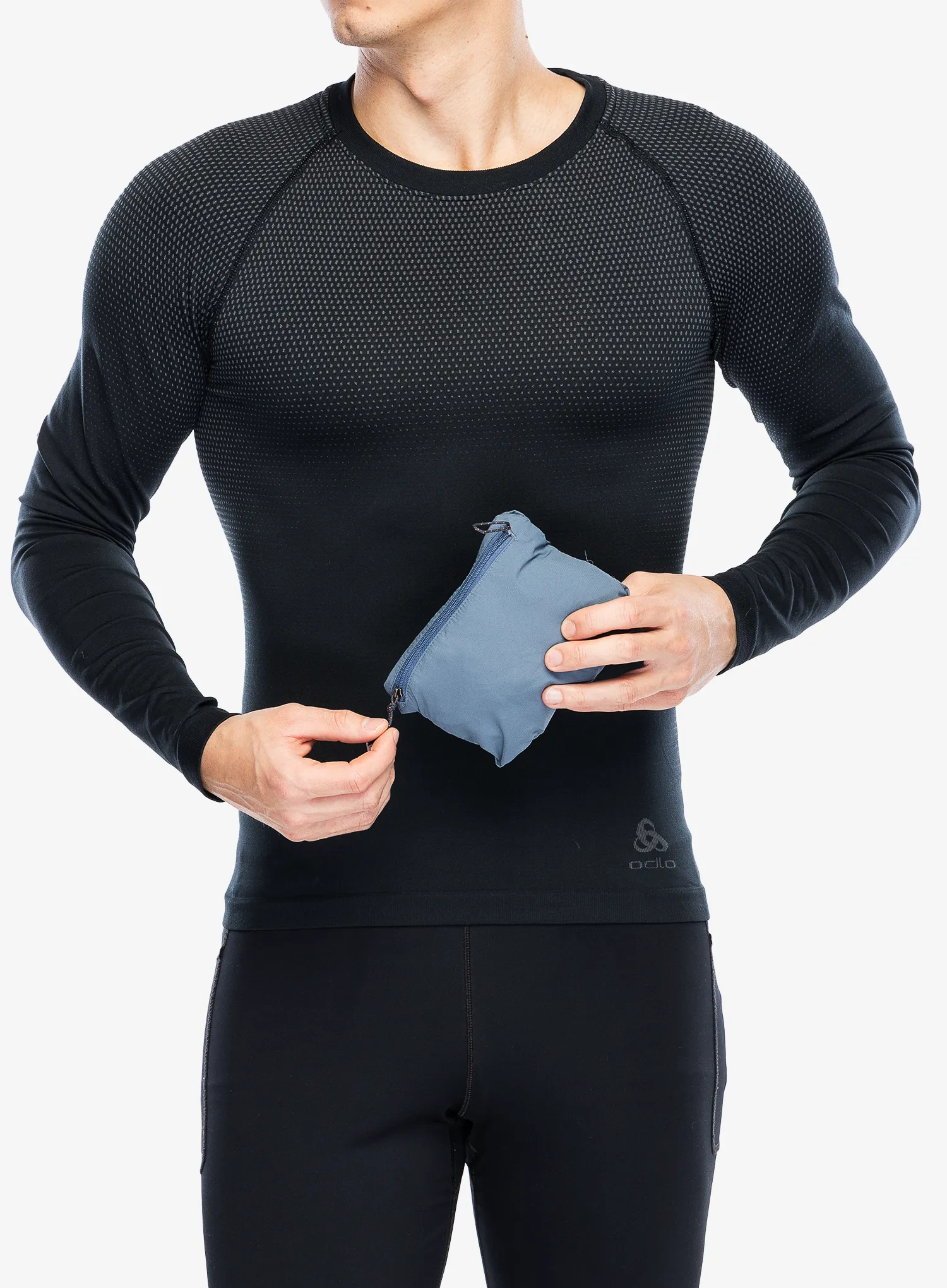 Jakna za tek Patagonia Airshed Pro Pullover - utility blue
