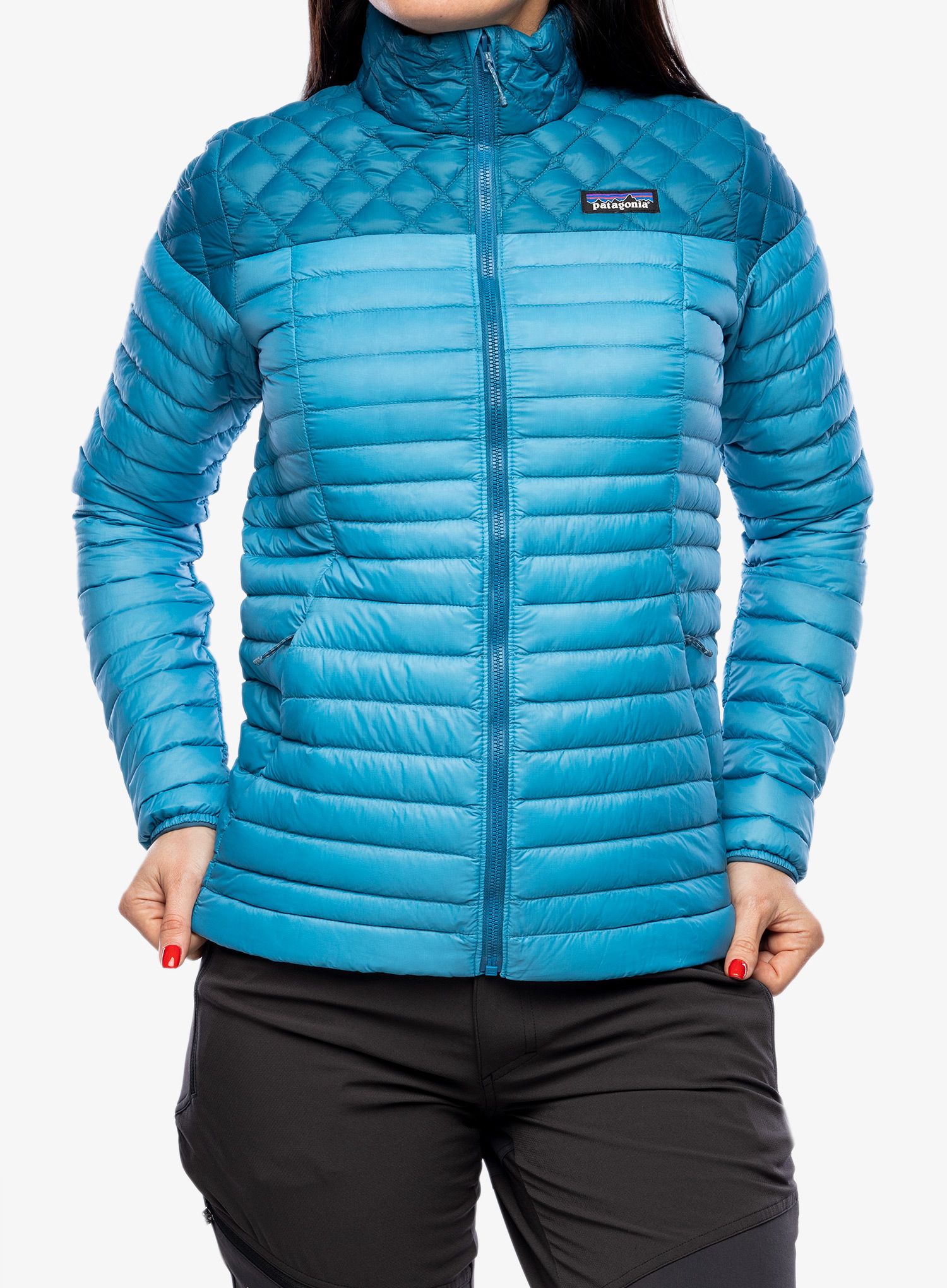 Ženska puhovka Patagonia AlpLight Down Jacket - anacapa blue