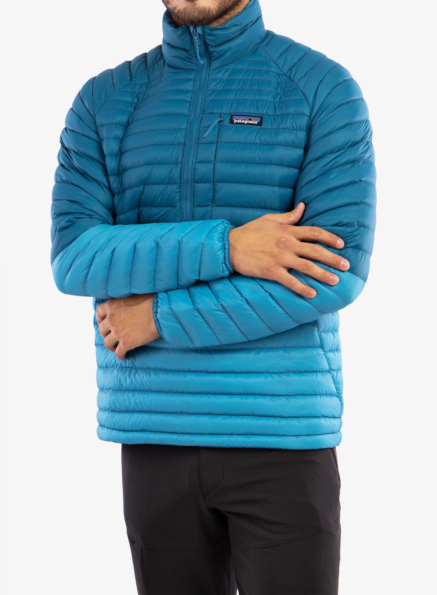 Puhovka Patagonia AlpLight Down Pullover - anacapa blue