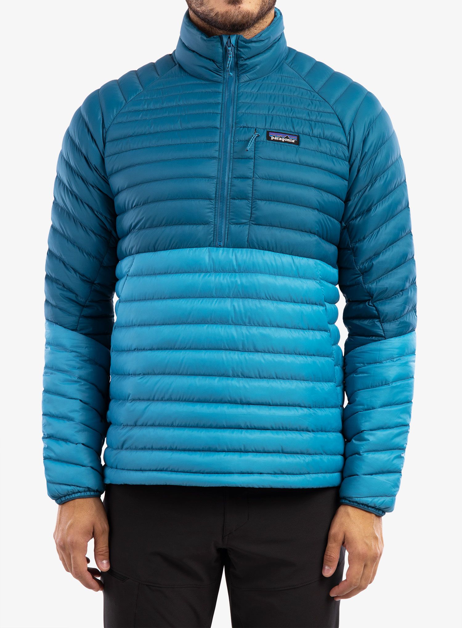 Puhovka Patagonia AlpLight Down Pullover - anacapa blue