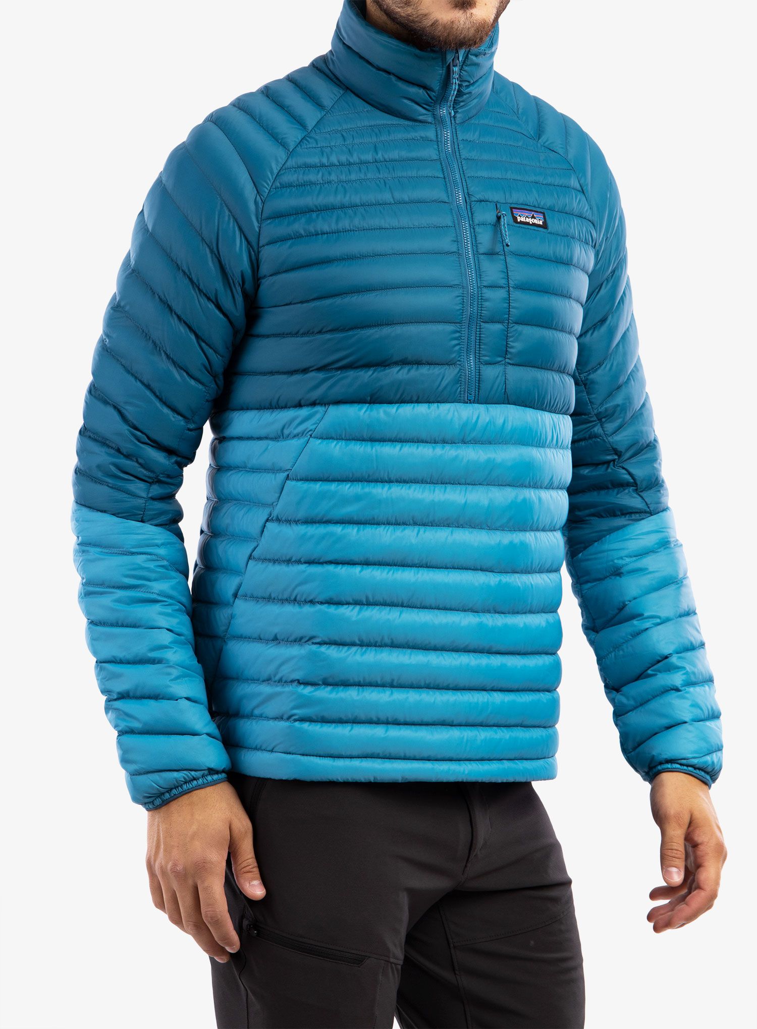 Puhovka Patagonia AlpLight Down Pullover - anacapa blue