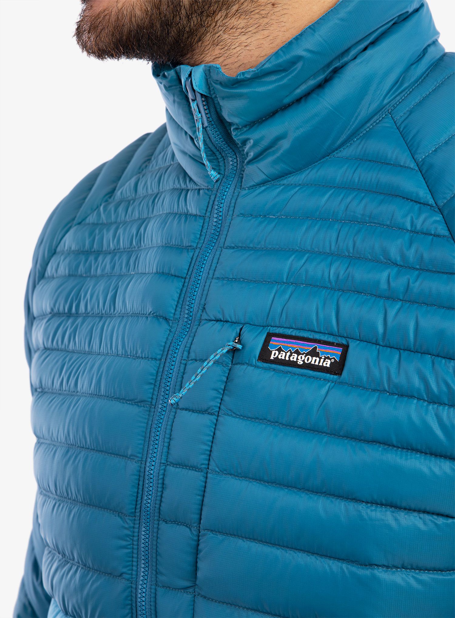 Puhovka Patagonia AlpLight Down Pullover - anacapa blue