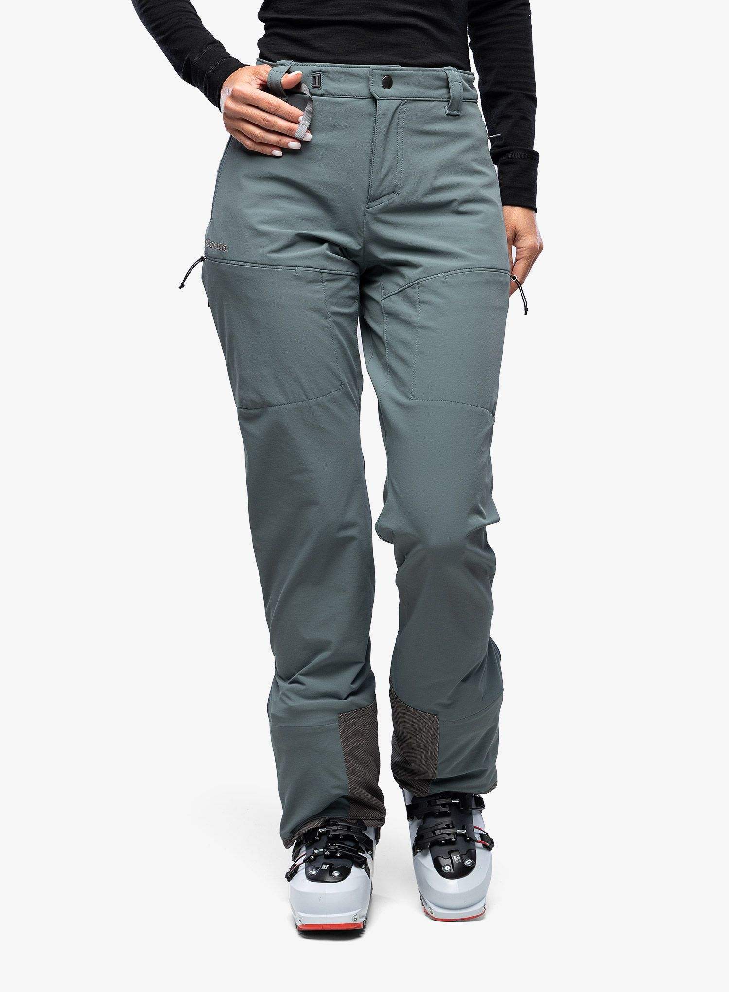 Ženske hlače Patagonia Alpine Guide Pants - nouveau green