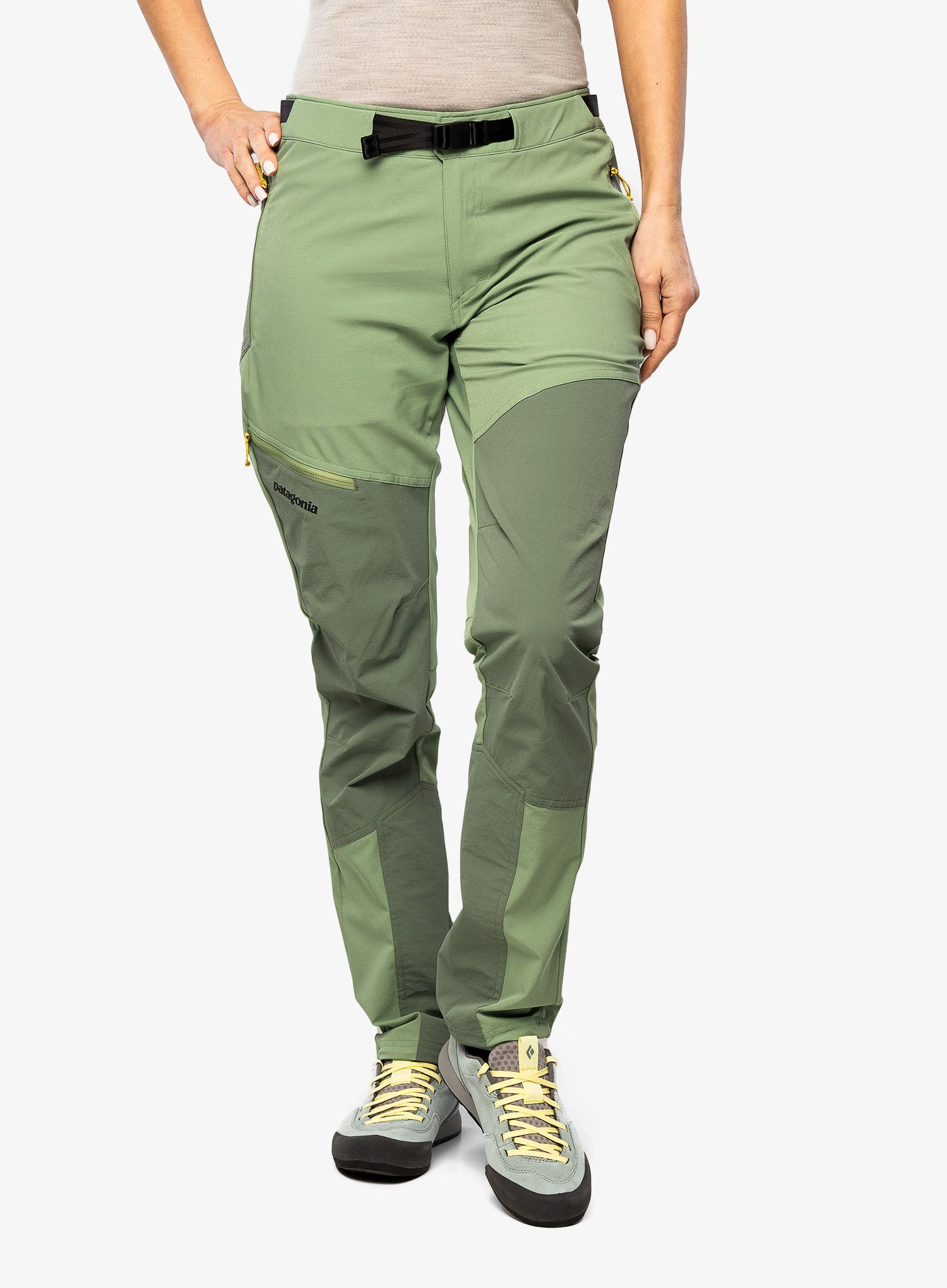 Ženske treking hlače Patagonia Altvia Alpine Pants  - sedge green