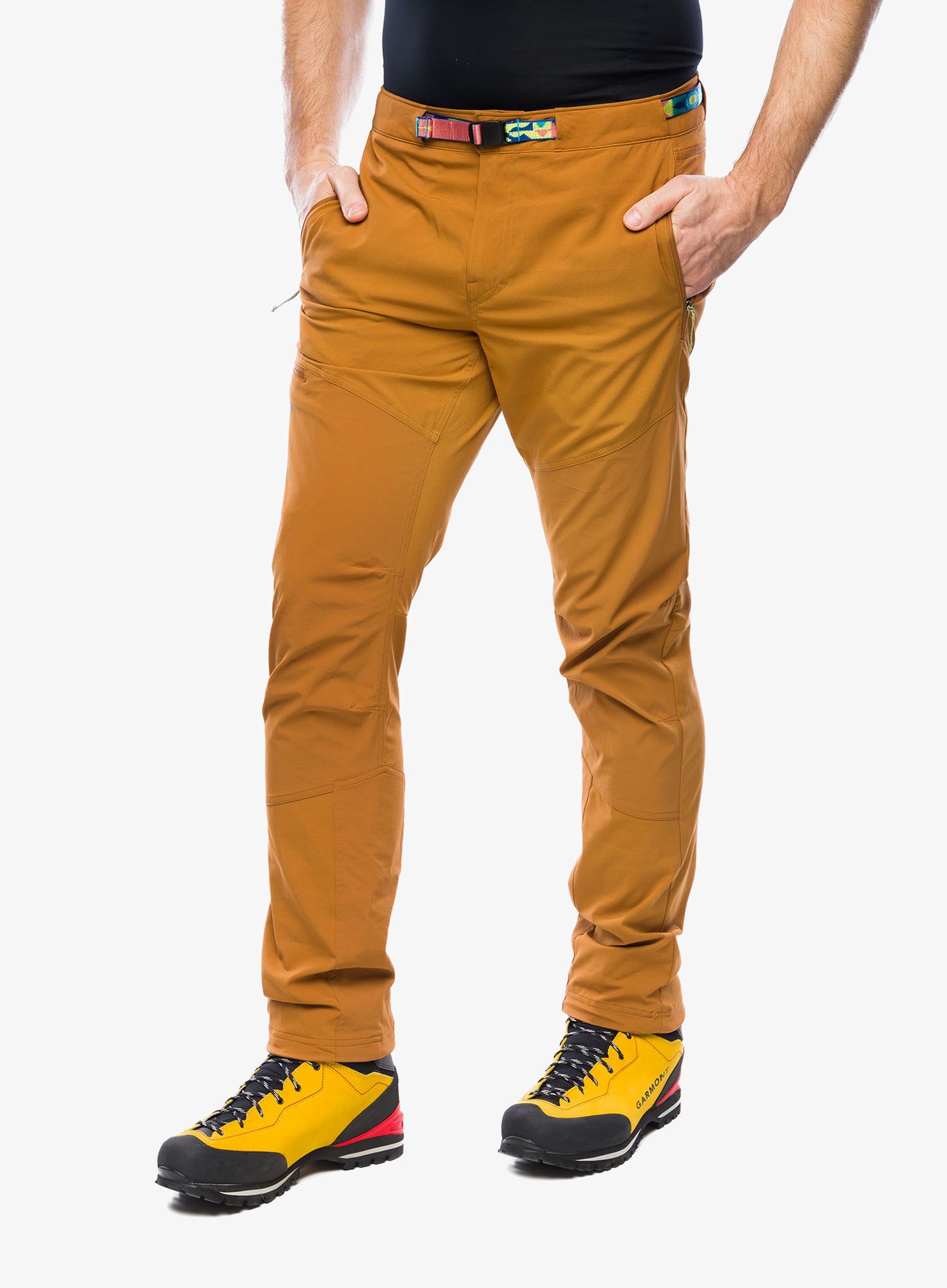 Pohodne hlače Patagonia Altvia Alpine Pants - tree ring brown