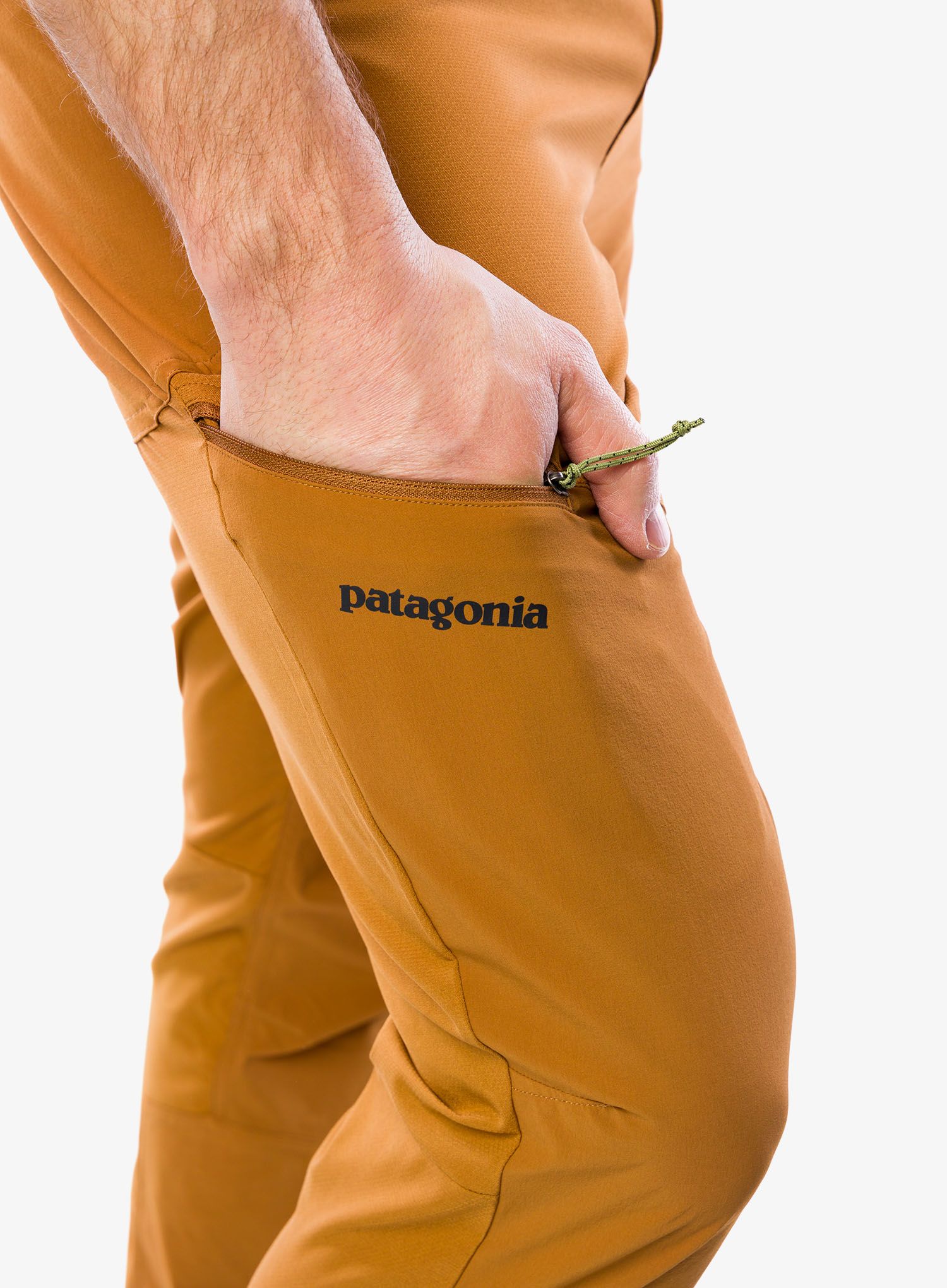Pohodne hlače Patagonia Altvia Alpine Pants - tree ring brown