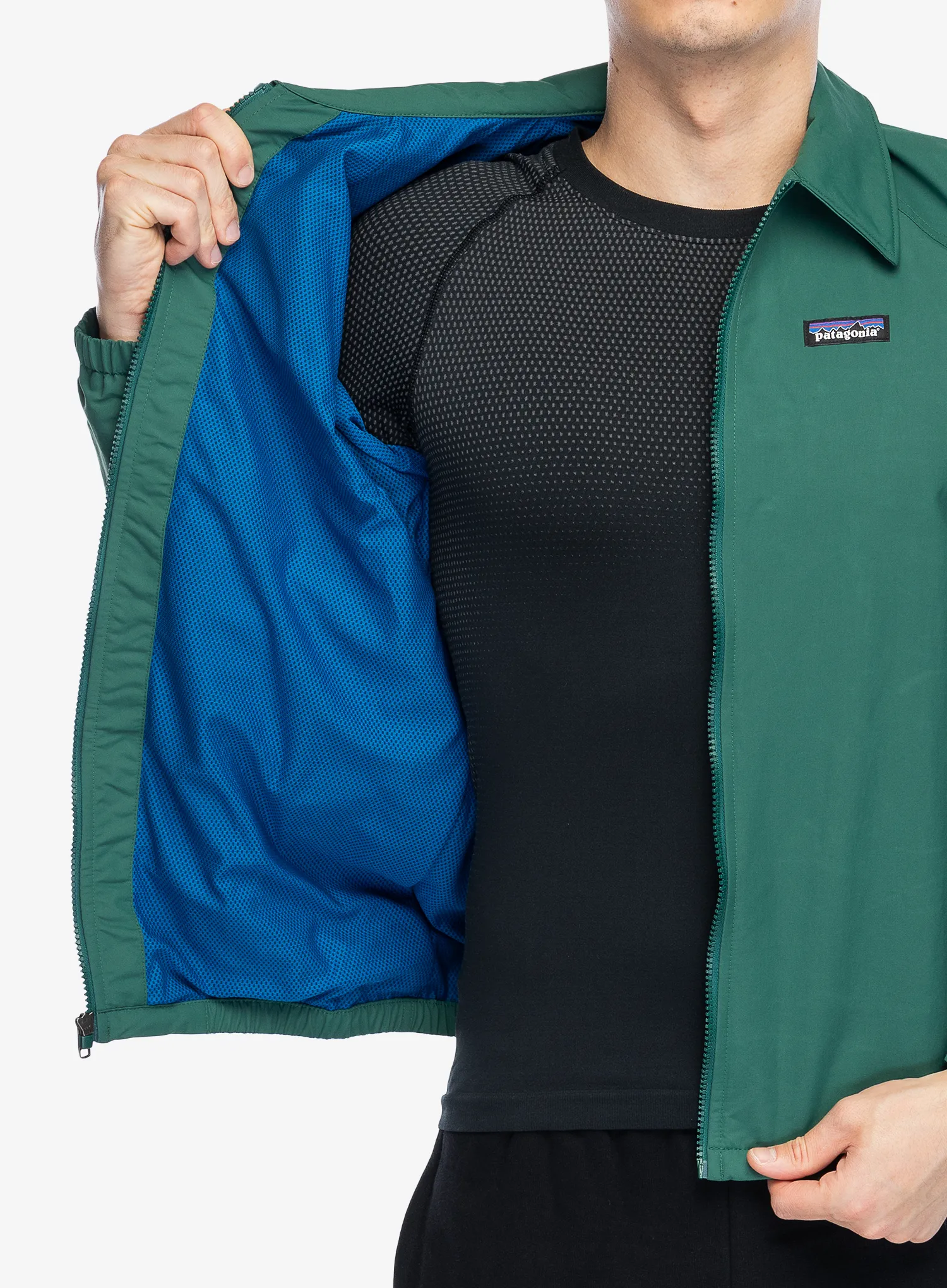 Vetrovka Patagonia Baggies Jacket - conifer green