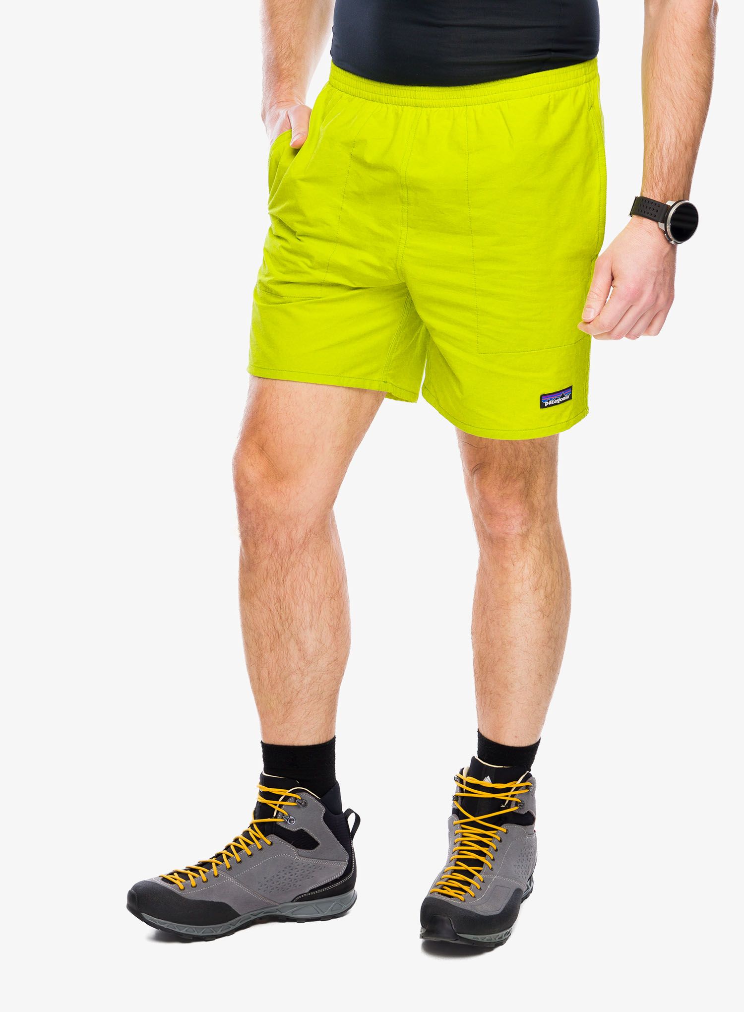 Moške kratke hlače Patagonia Baggies Lights 6,5 - phosphorus green